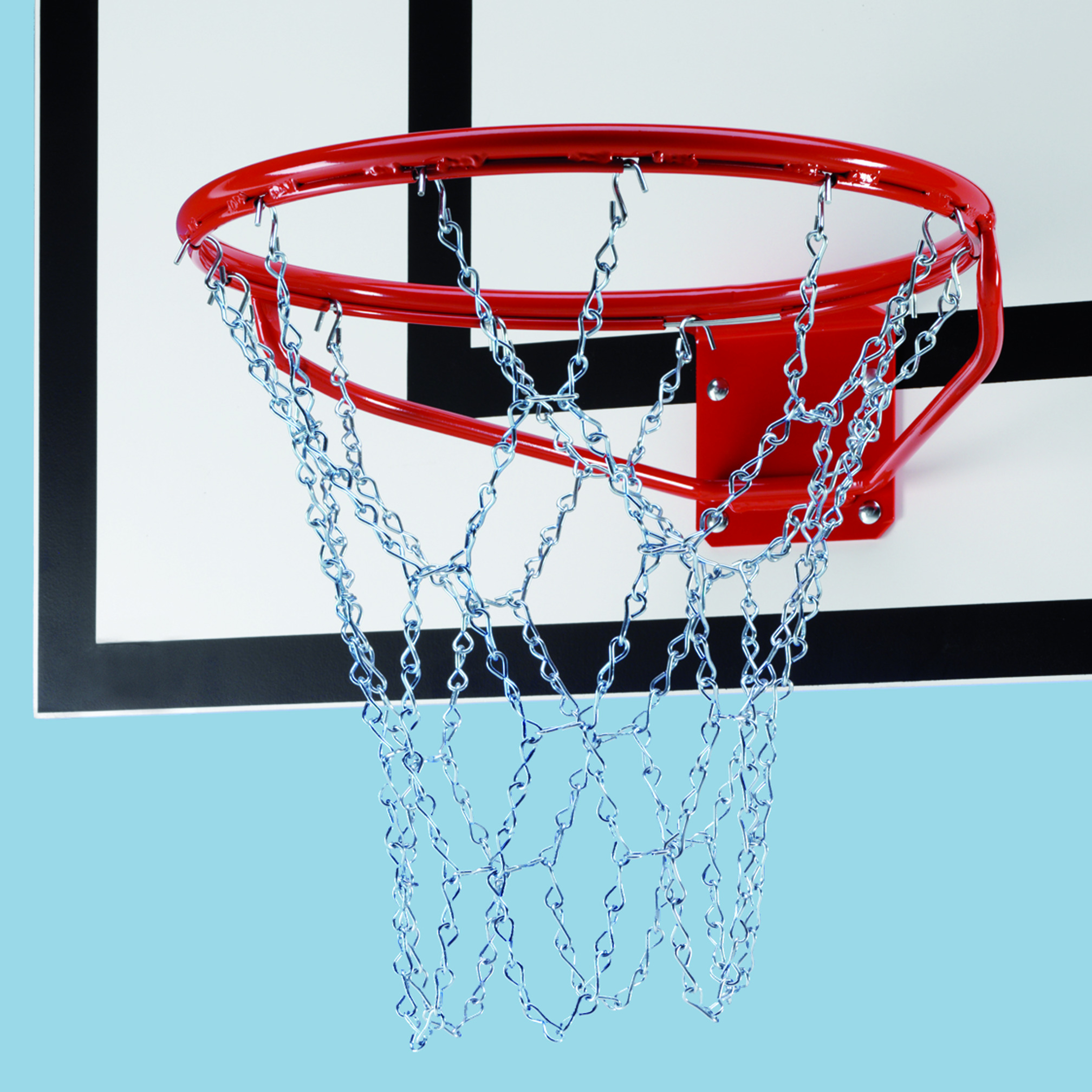 Red de baloncesto de acero para exterior
