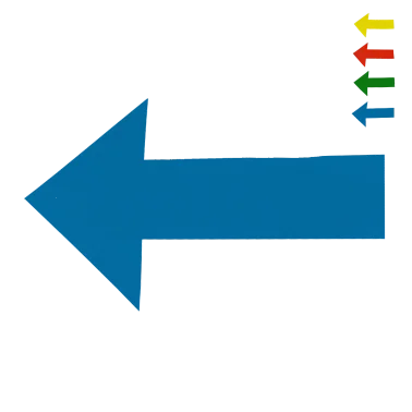 Markeerpijlen - Set van 12