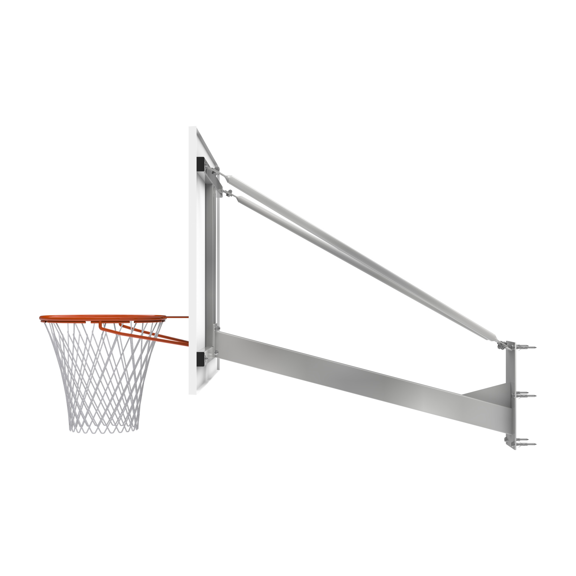 Wall Mounted Basketball backboard – 120 cm Projection