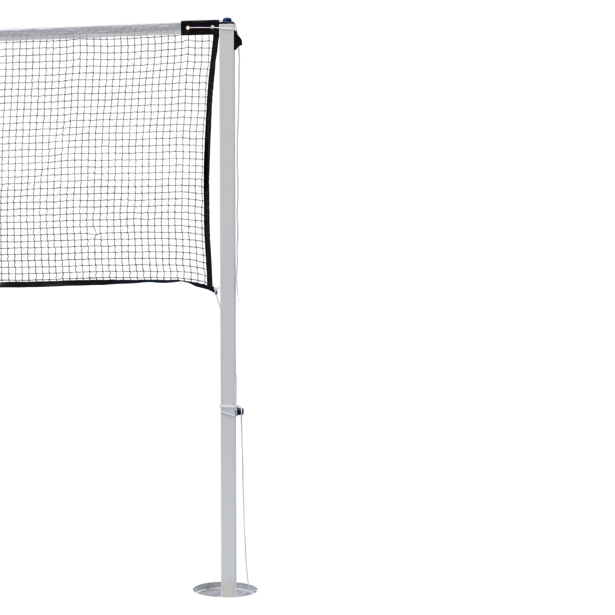 Schelde Sports Badmintonpfosten, Einsteckmodell, Quadratisch 40x40mm