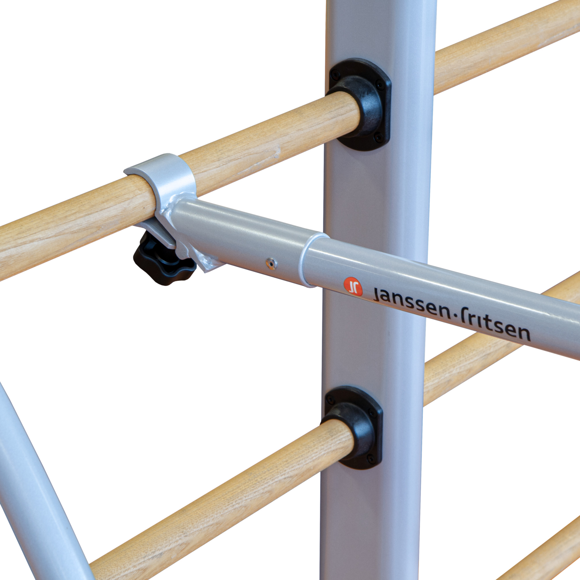 Duikelstang metaal, insteek-klem