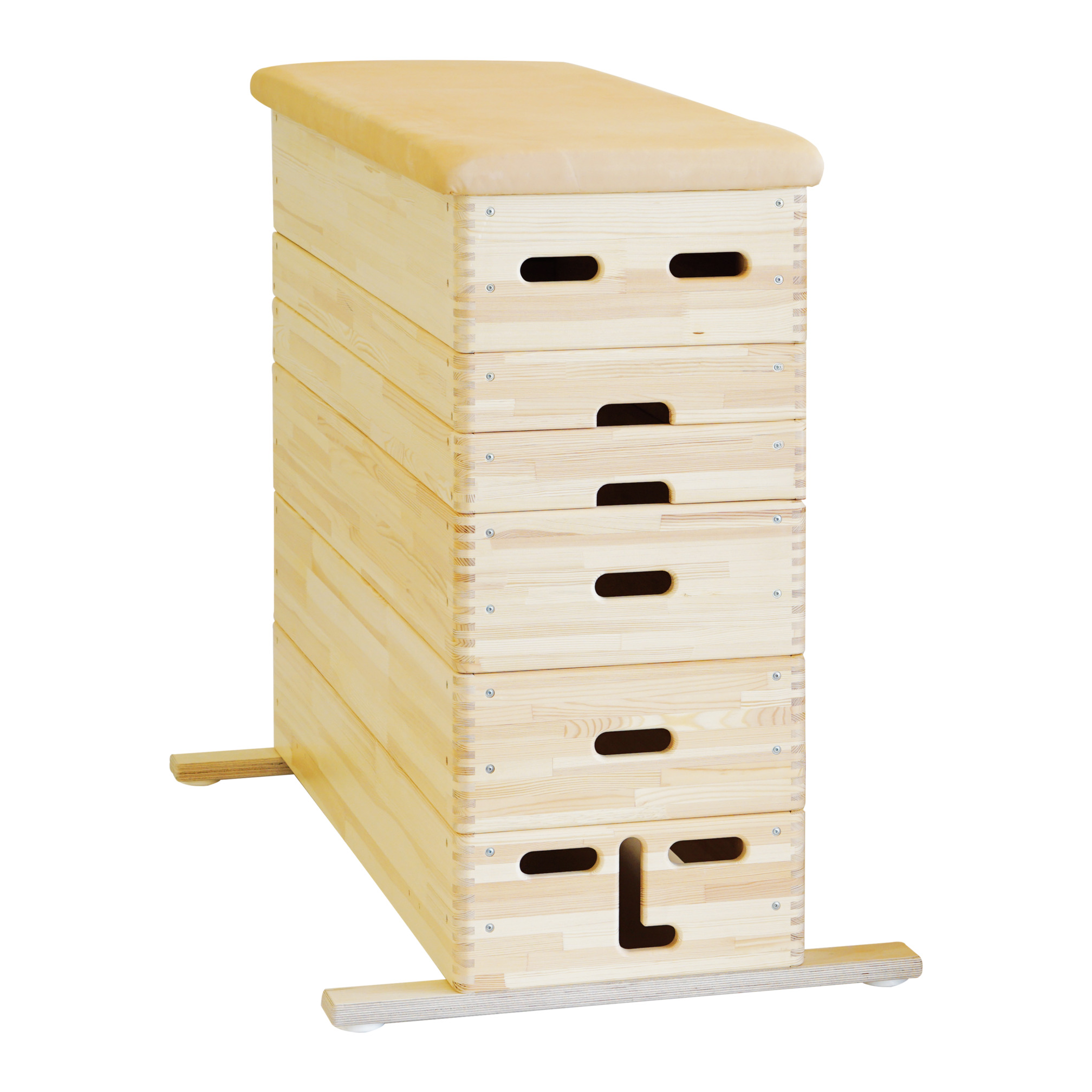 ERHARD® Sport Sprungkasten 6-teilig, Massivholz