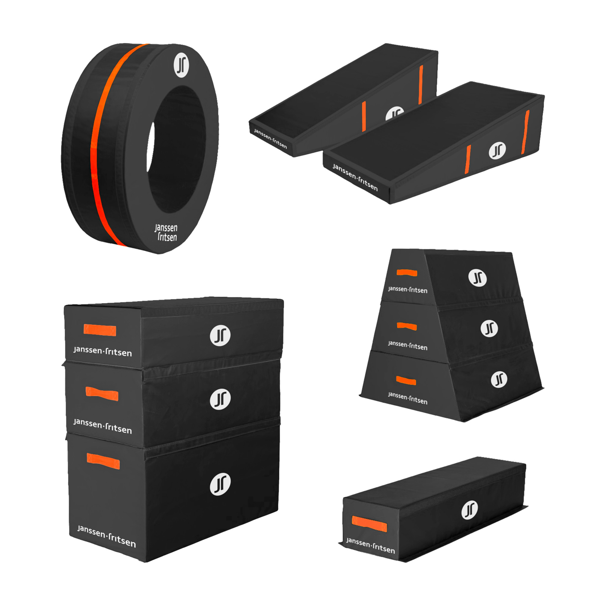 Complete set freerunning/parkour, 10-delig