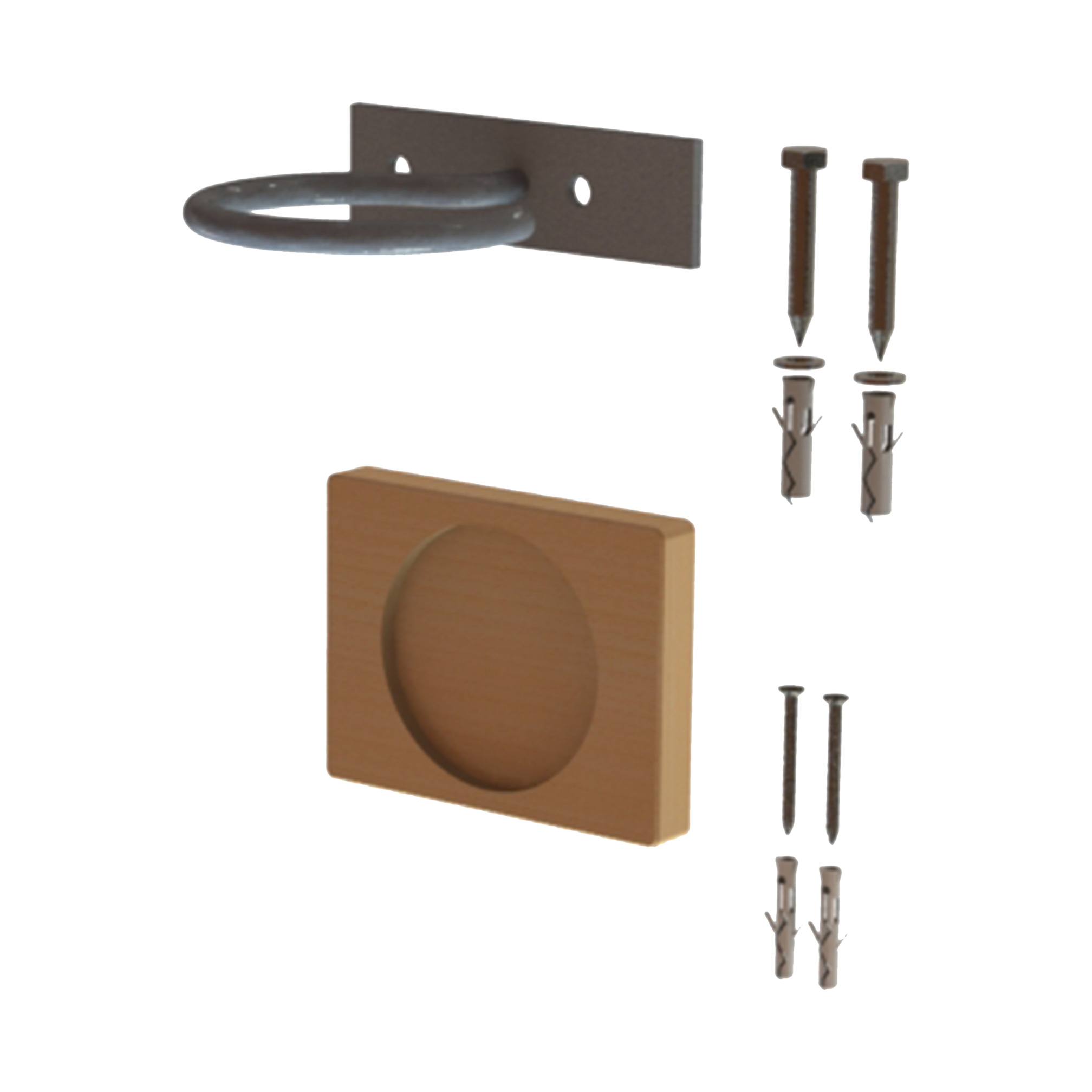 Storage bracket for 1 post