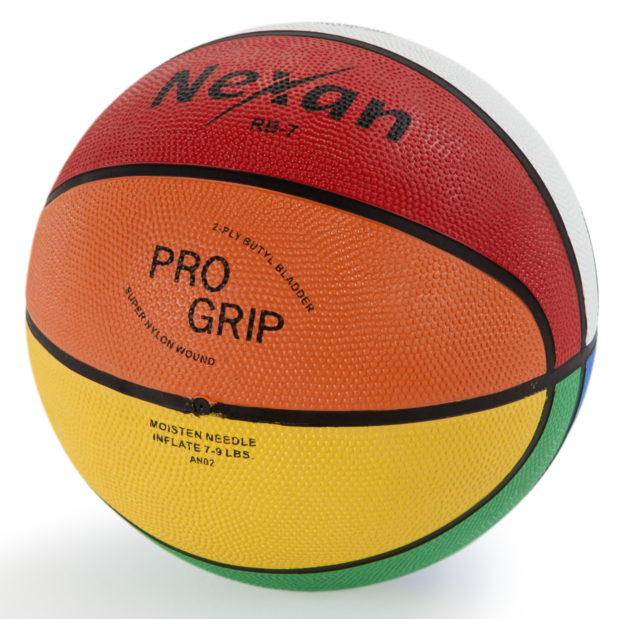 Nexan Basketball Rainbow, size 7