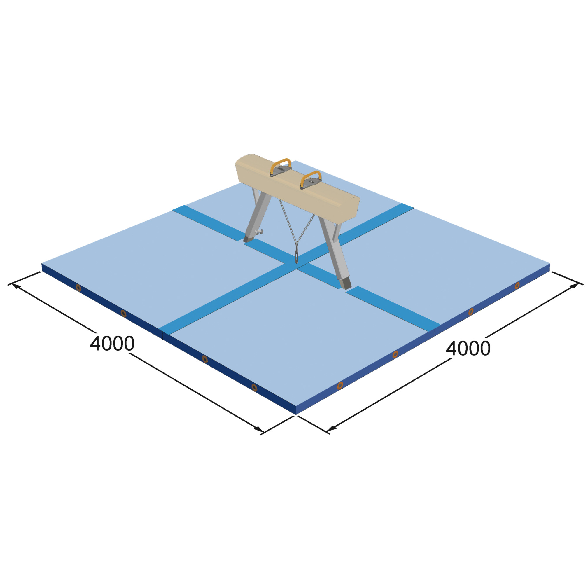 Mat set "Moscow" Pommel Horse