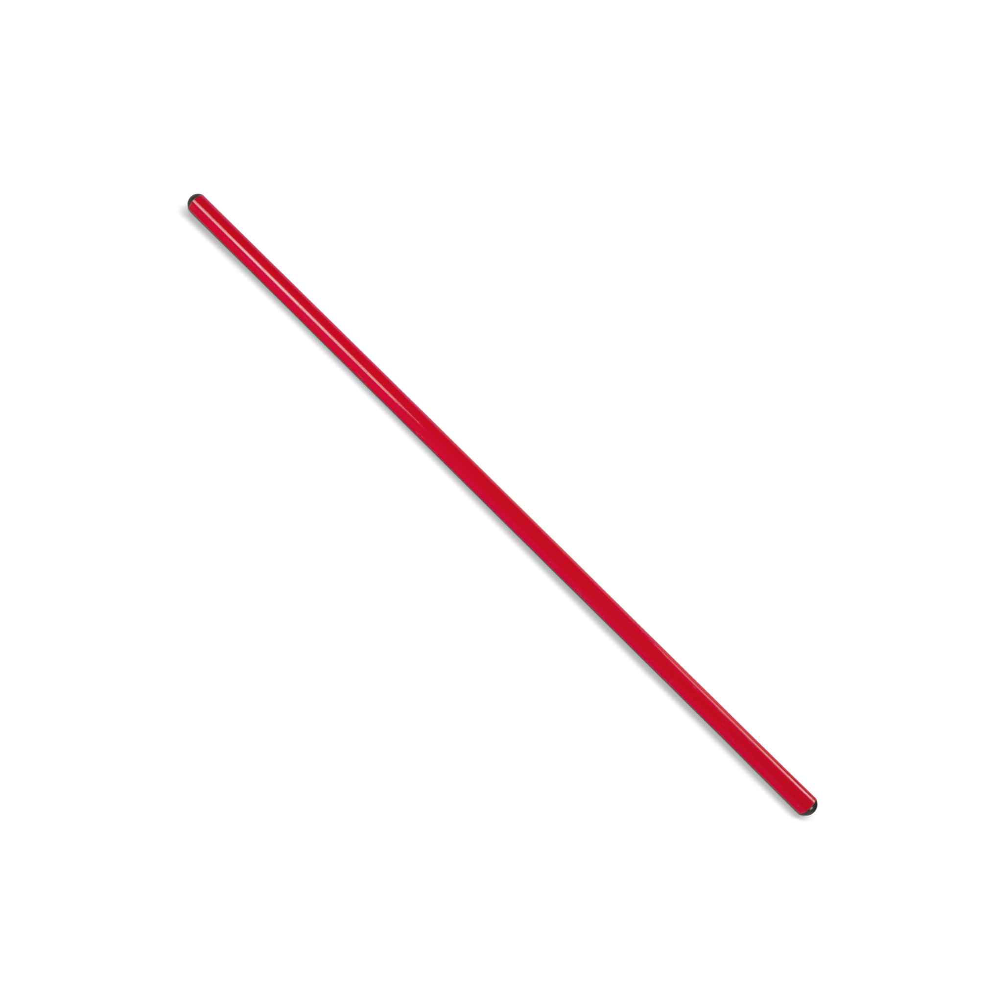 Oefenstok PVC, 100 cm, rood