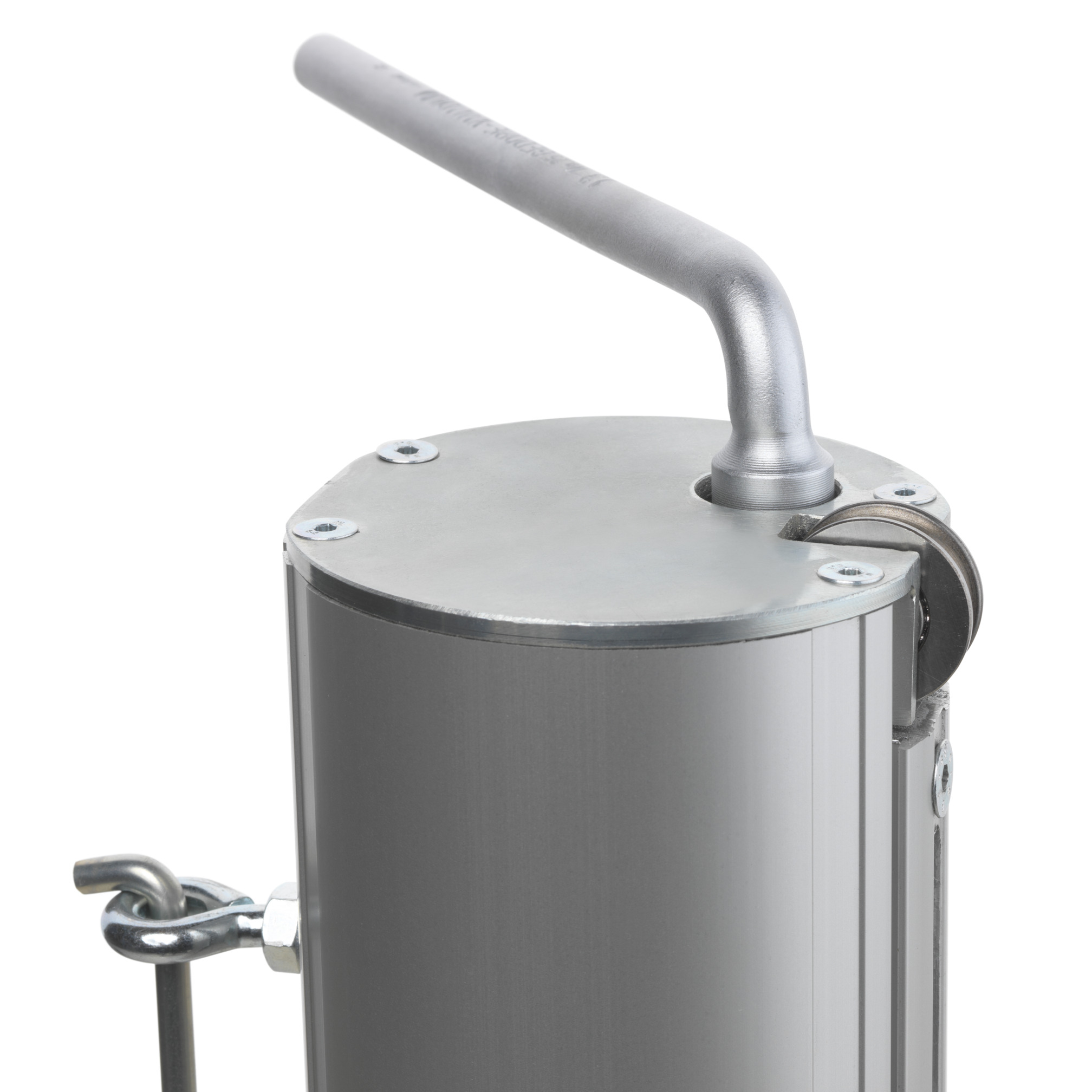 Tennis pole with tension system