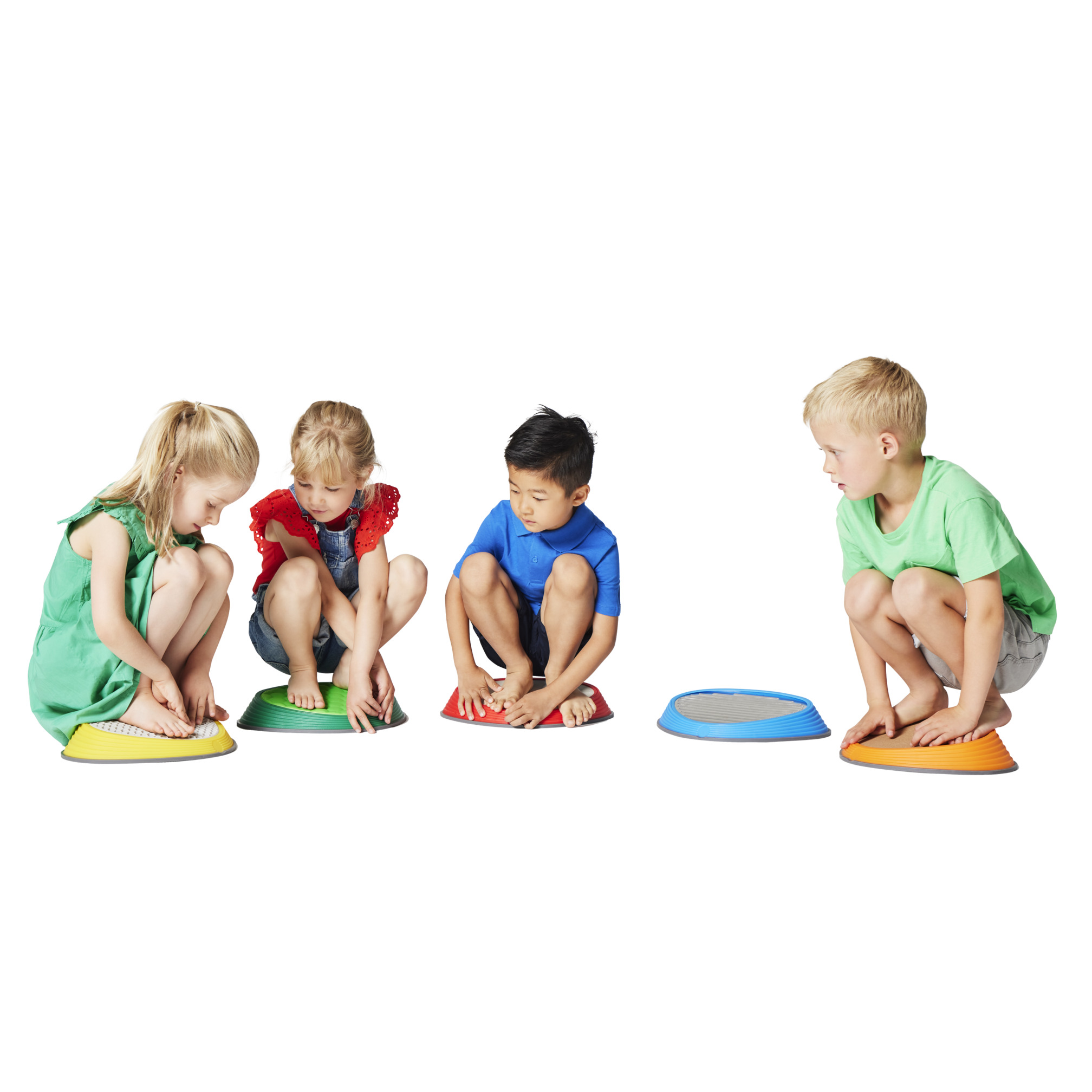 River stones with different textures - Set of 5