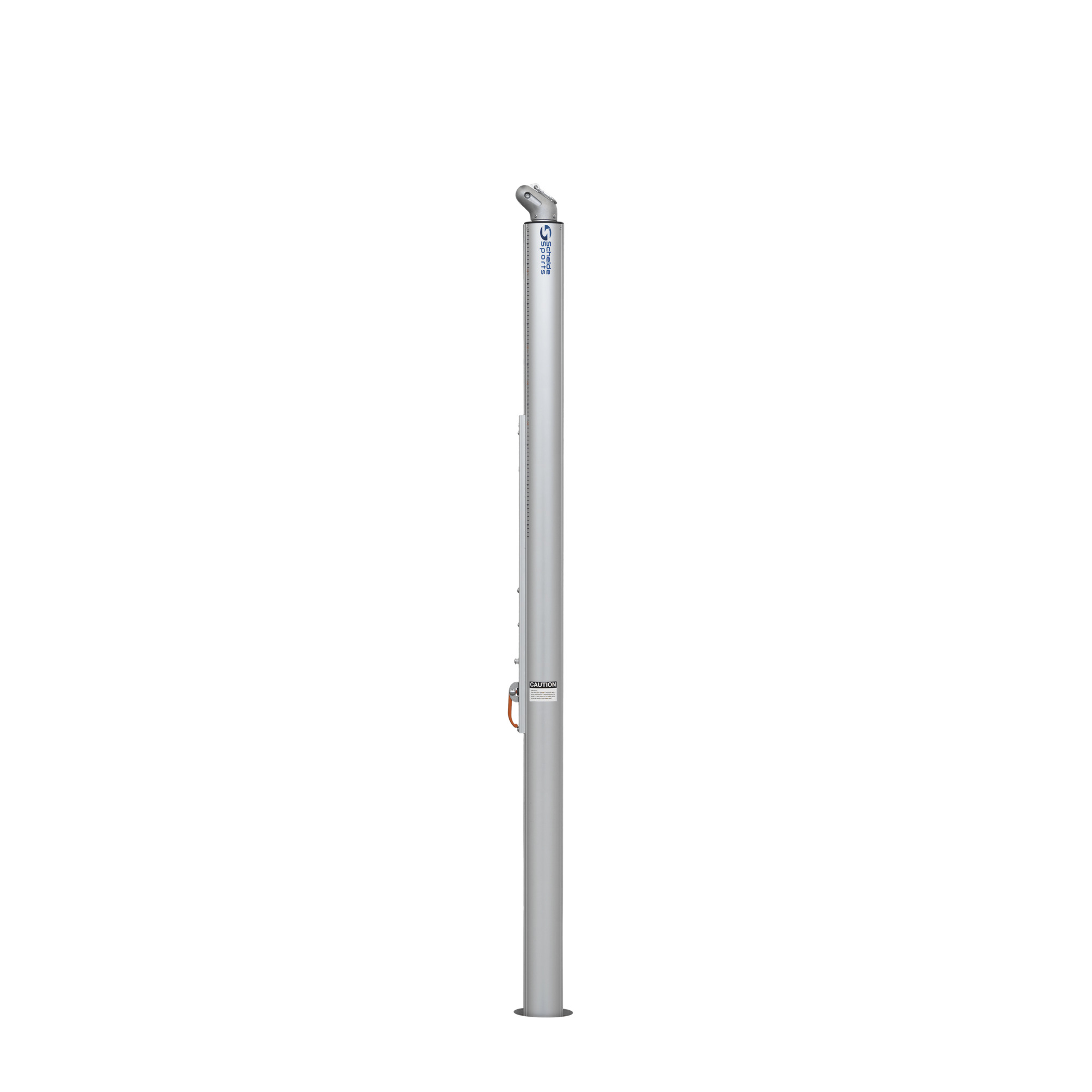 Telescopic volleyball post with net hooks Telescopic volleyball post with net hooks
