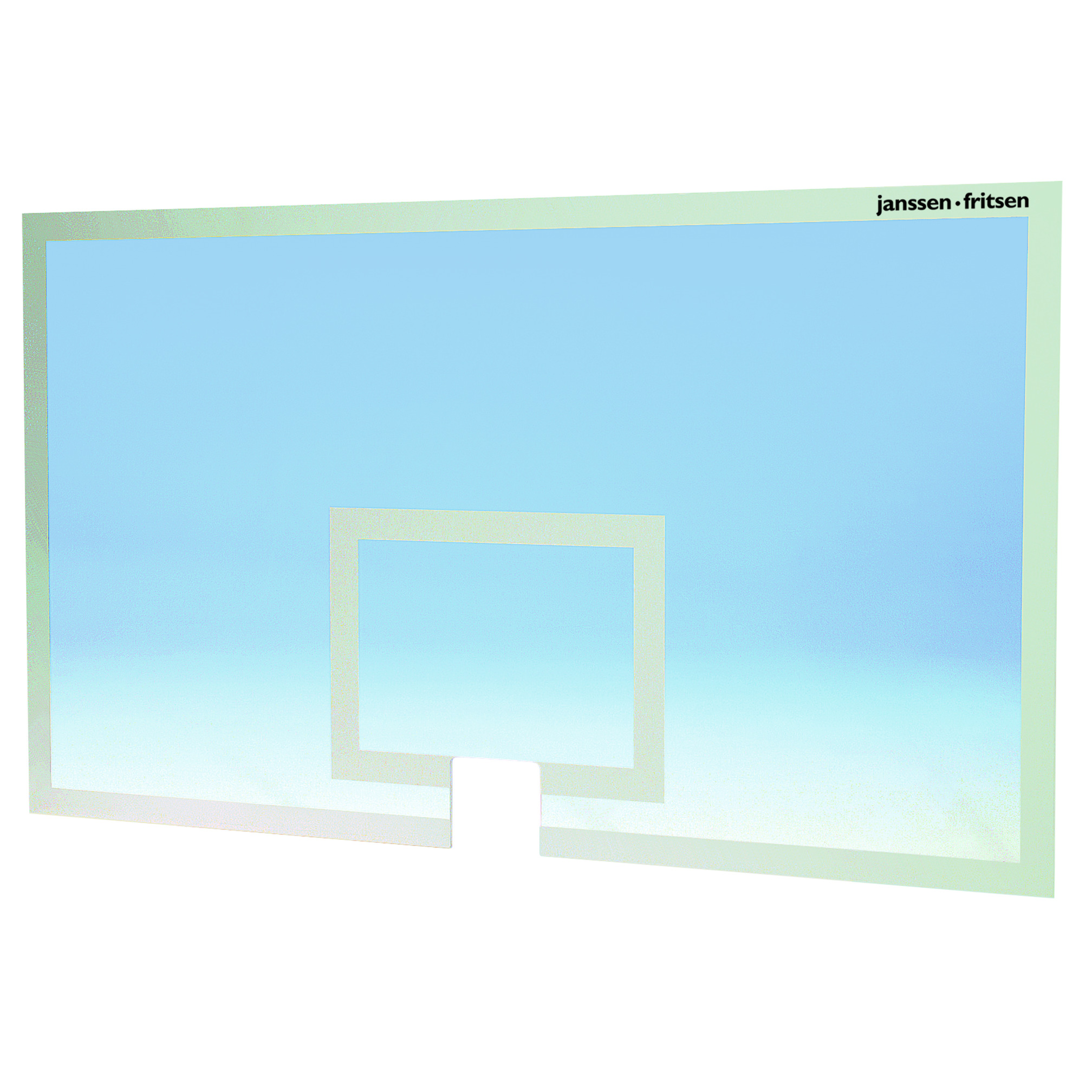 Basketball backboard, acrylic