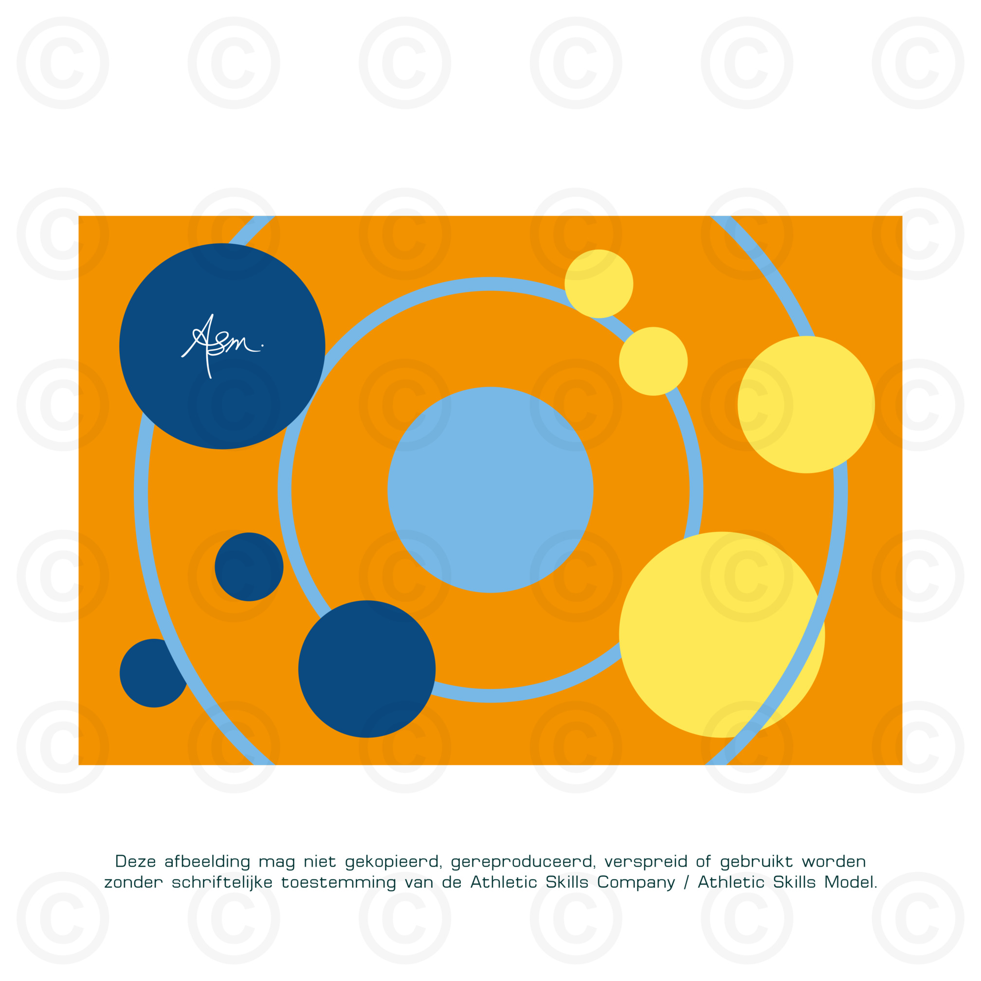 ASM landing mat Galaxy, sandwich padding