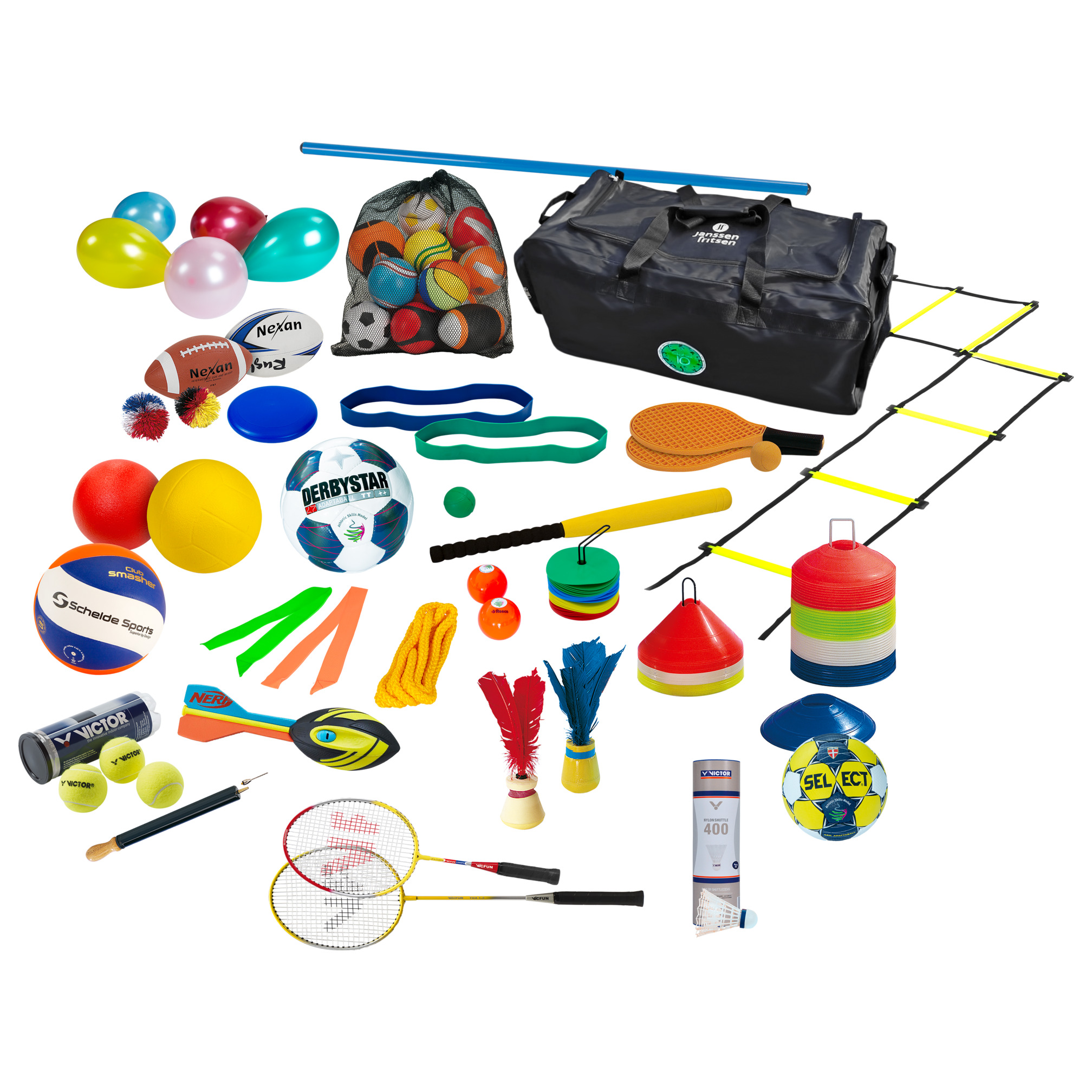 Athletic Skills Model (ASM) Ausrüstungstasche, gefüllt