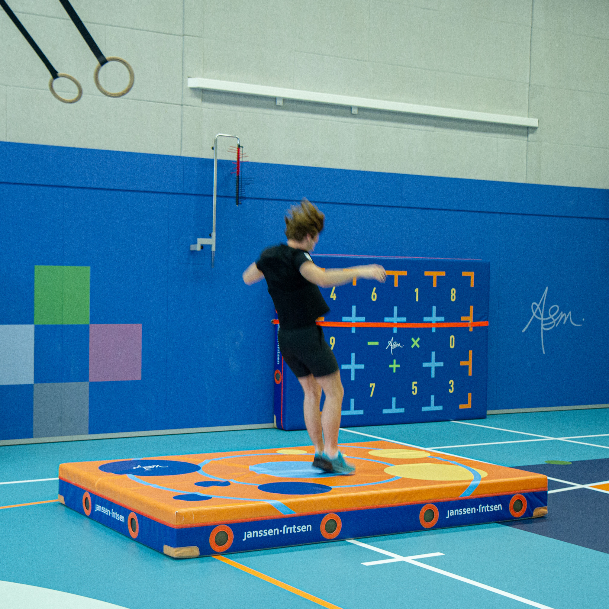 ASM Landematte Galaxy, Sandwich Füllung