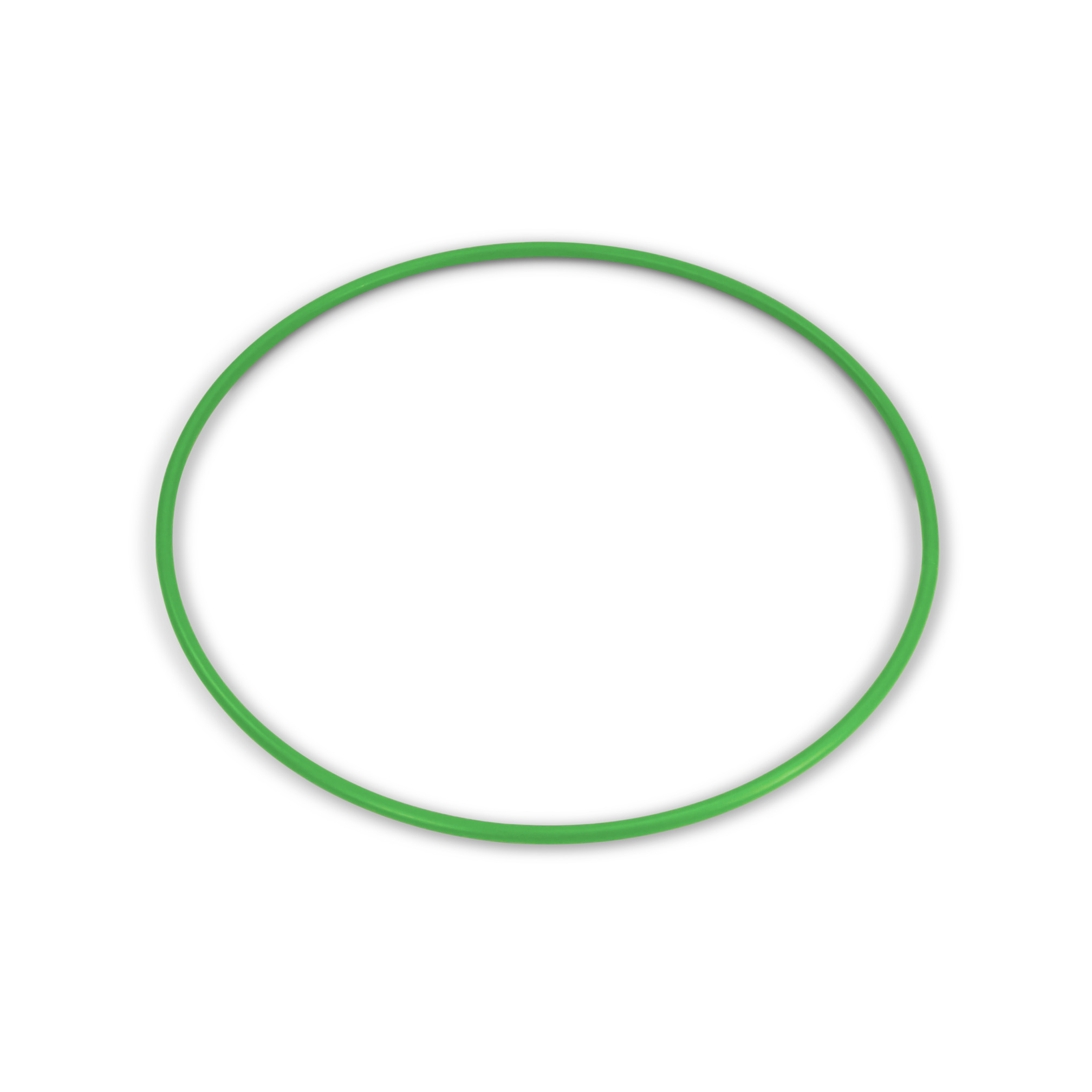 RG hoepel, neon groen