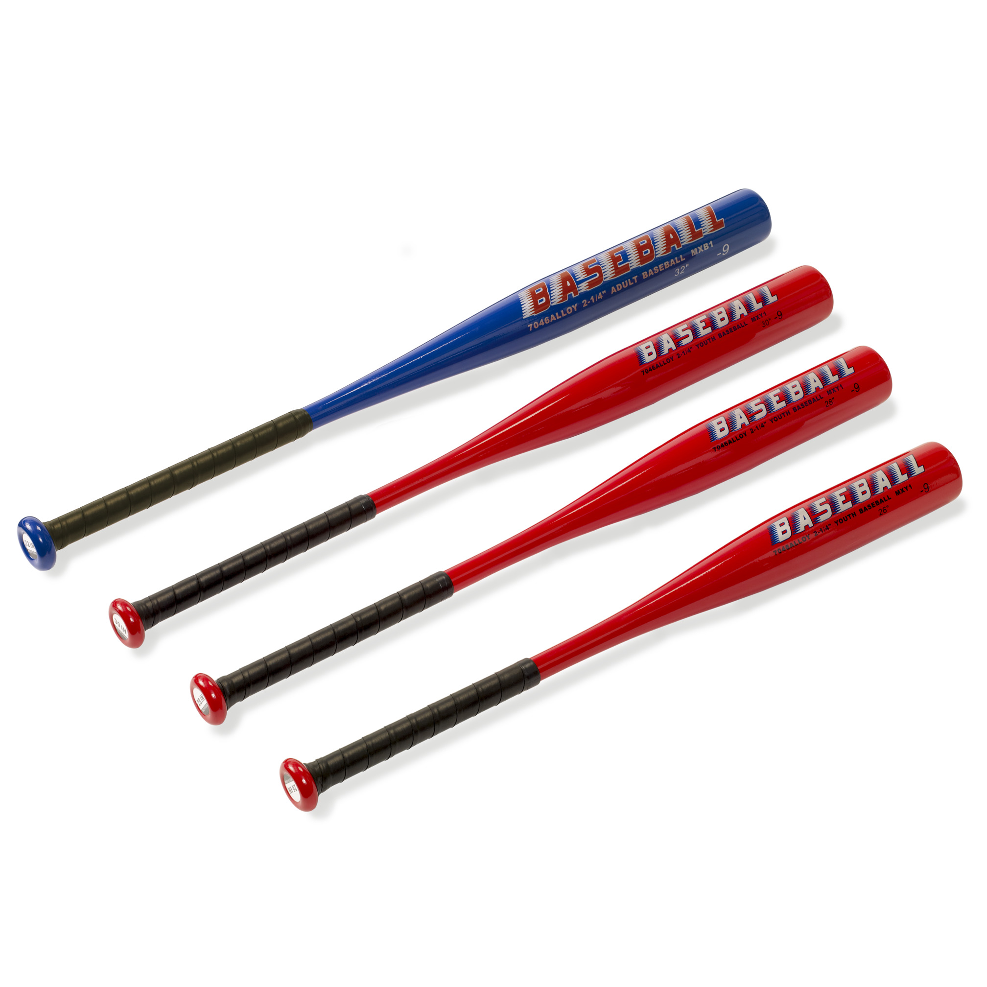 Baseball- und Softball-Schläger, Aluminium, 30 Zoll