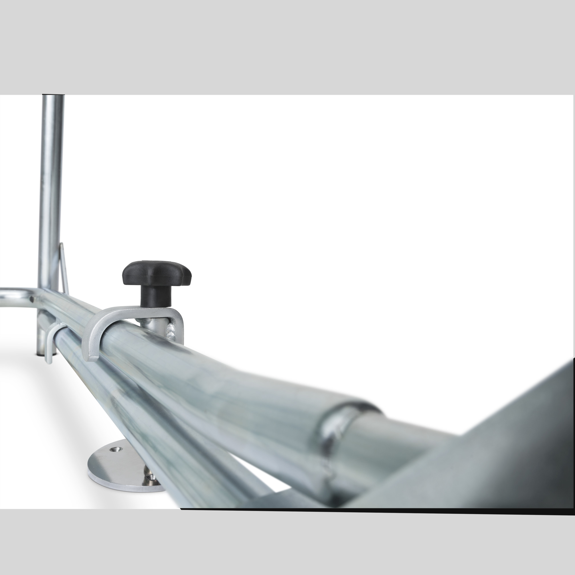 Handball goal (depth 100 cm) with collapsible bracket 