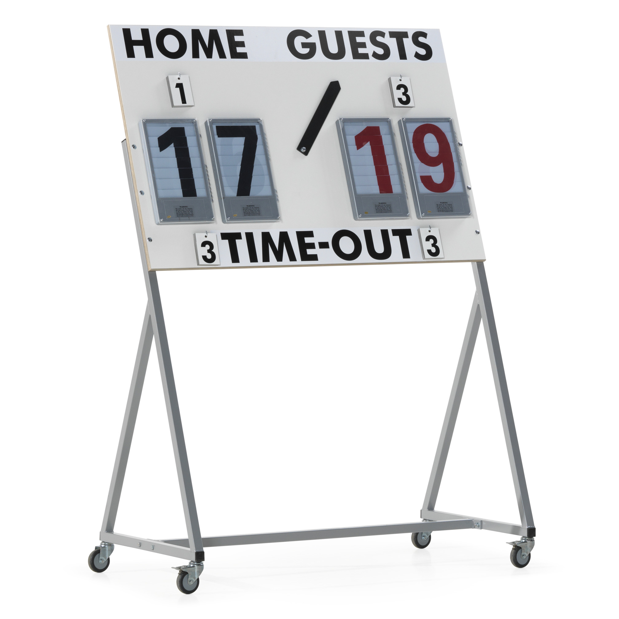 Scorebord verrolbaar