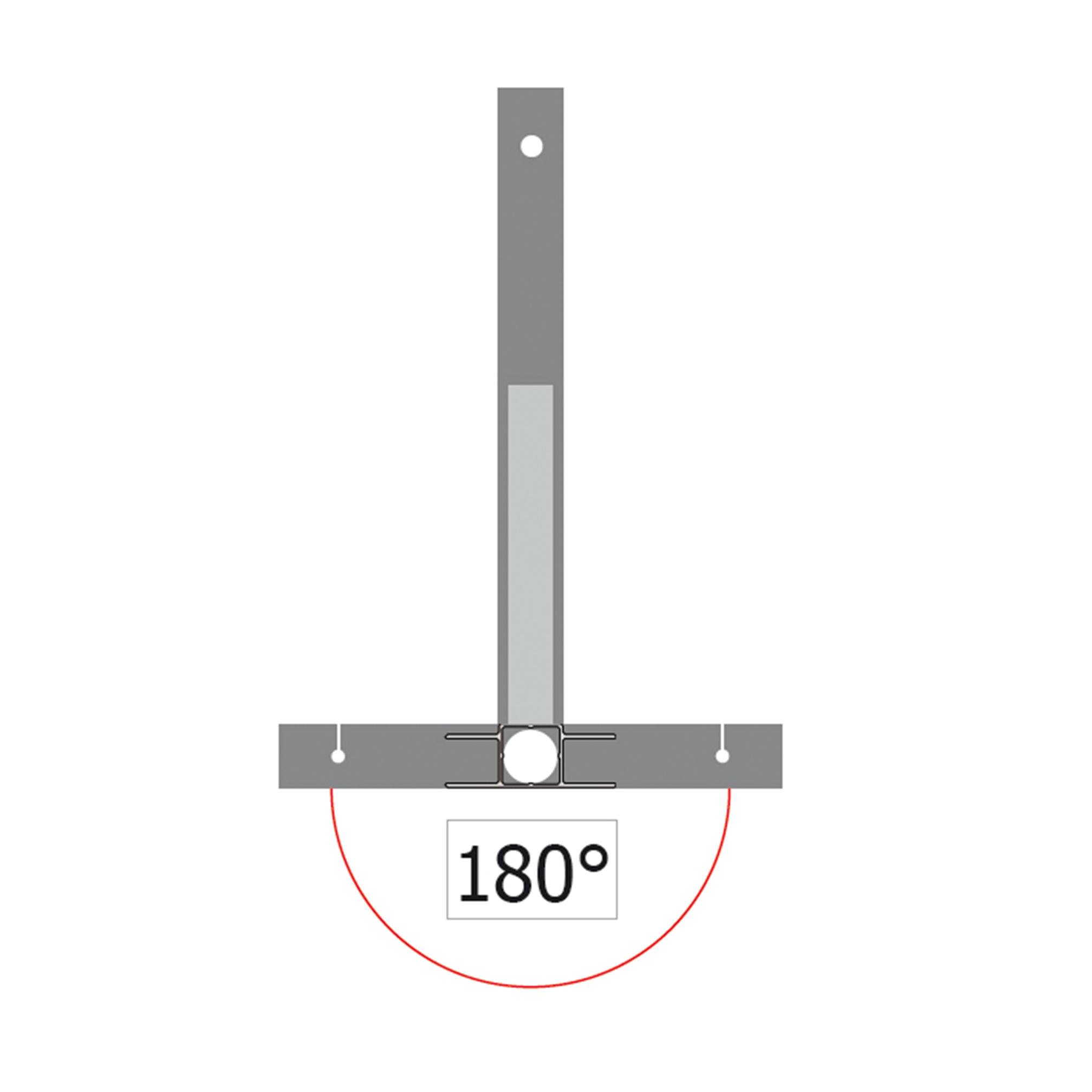 SOCCERENA connector standaard 180 graden
