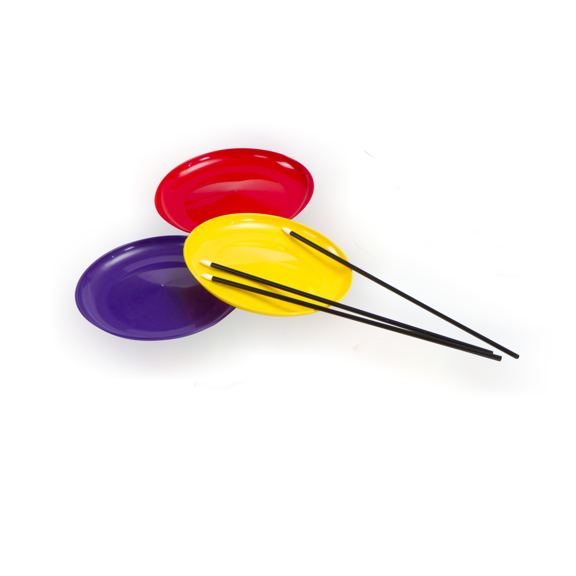 Juggling plate with stick