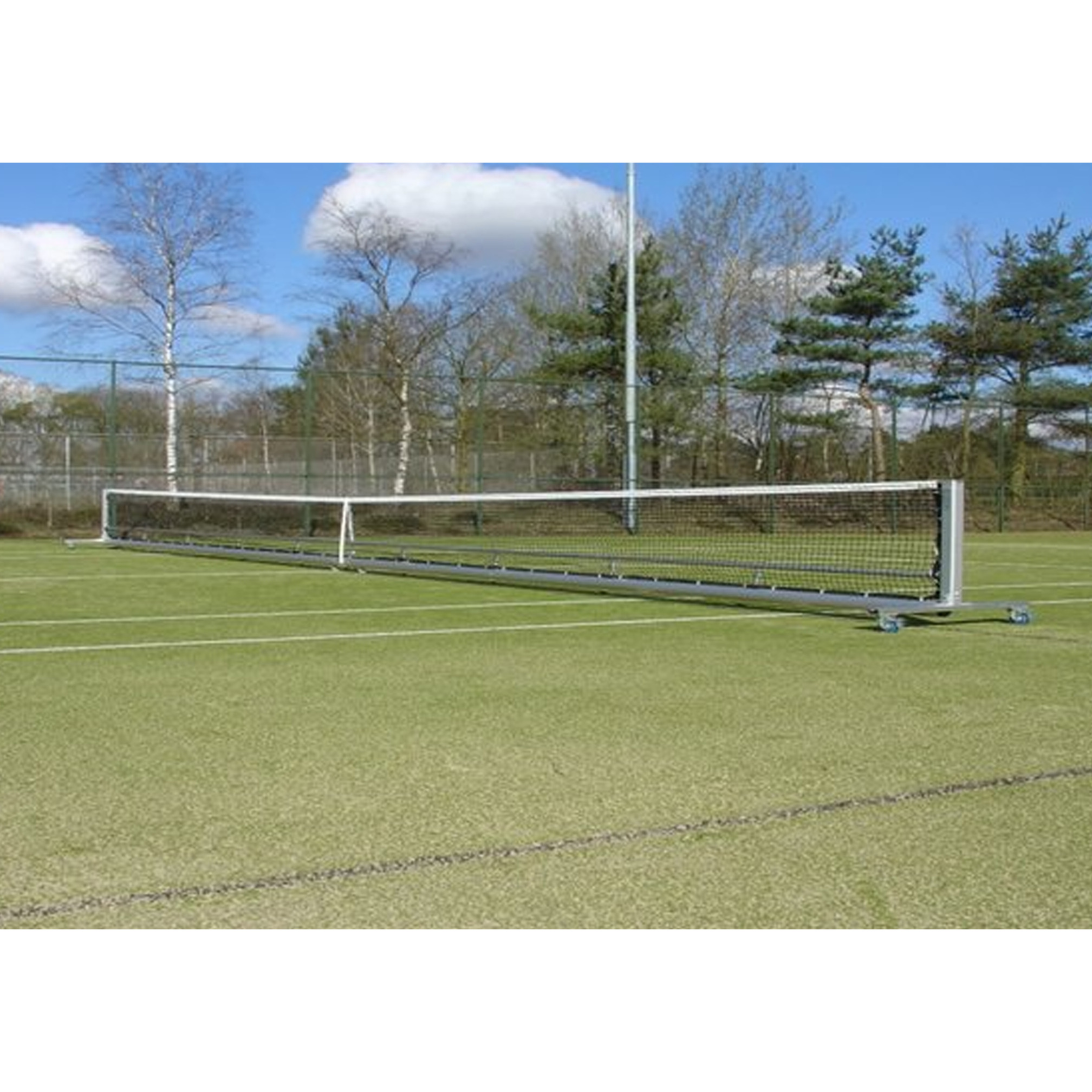 Tennisinstallatie verrolbaar