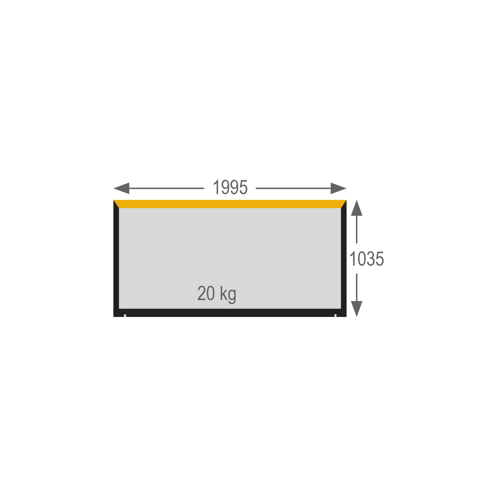 SOCCERENA Bandenelement 2m

