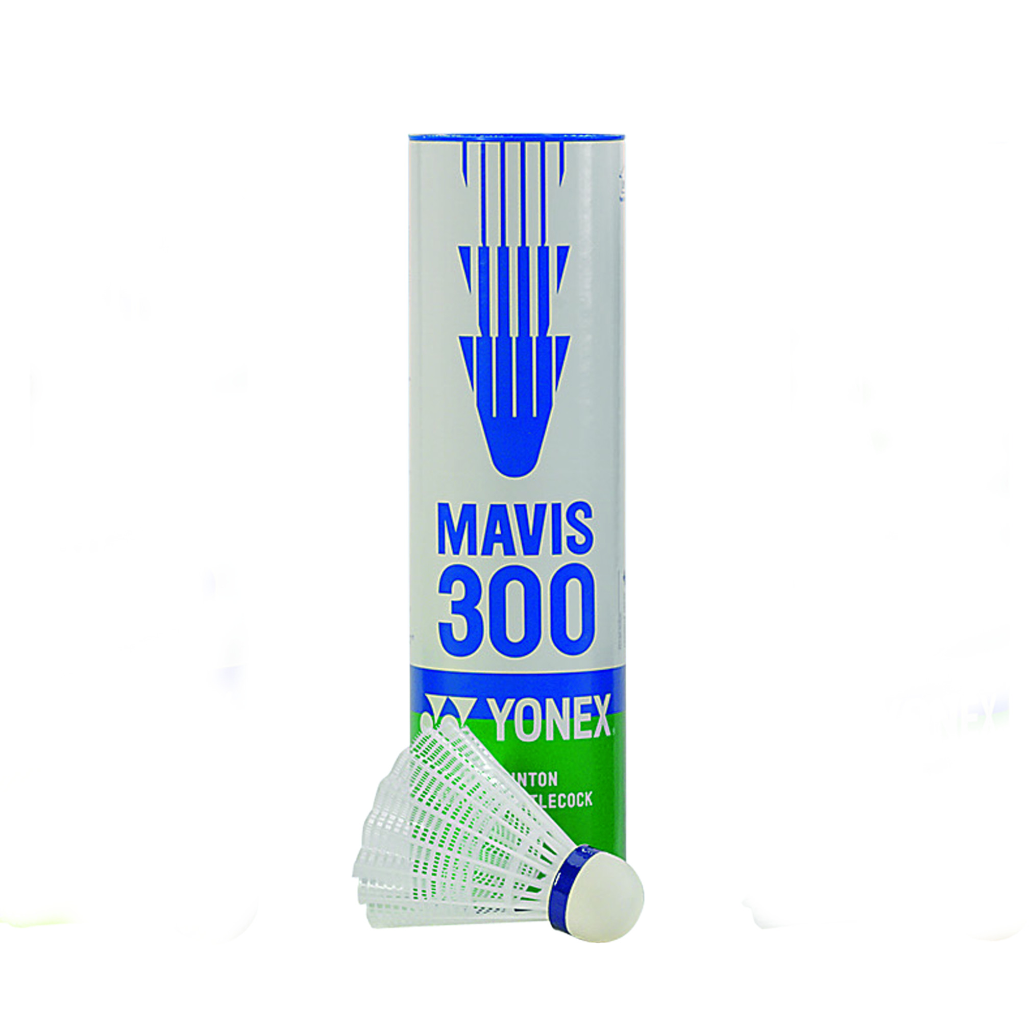 Badmintonshuttles Yonex Mavis 300, wit