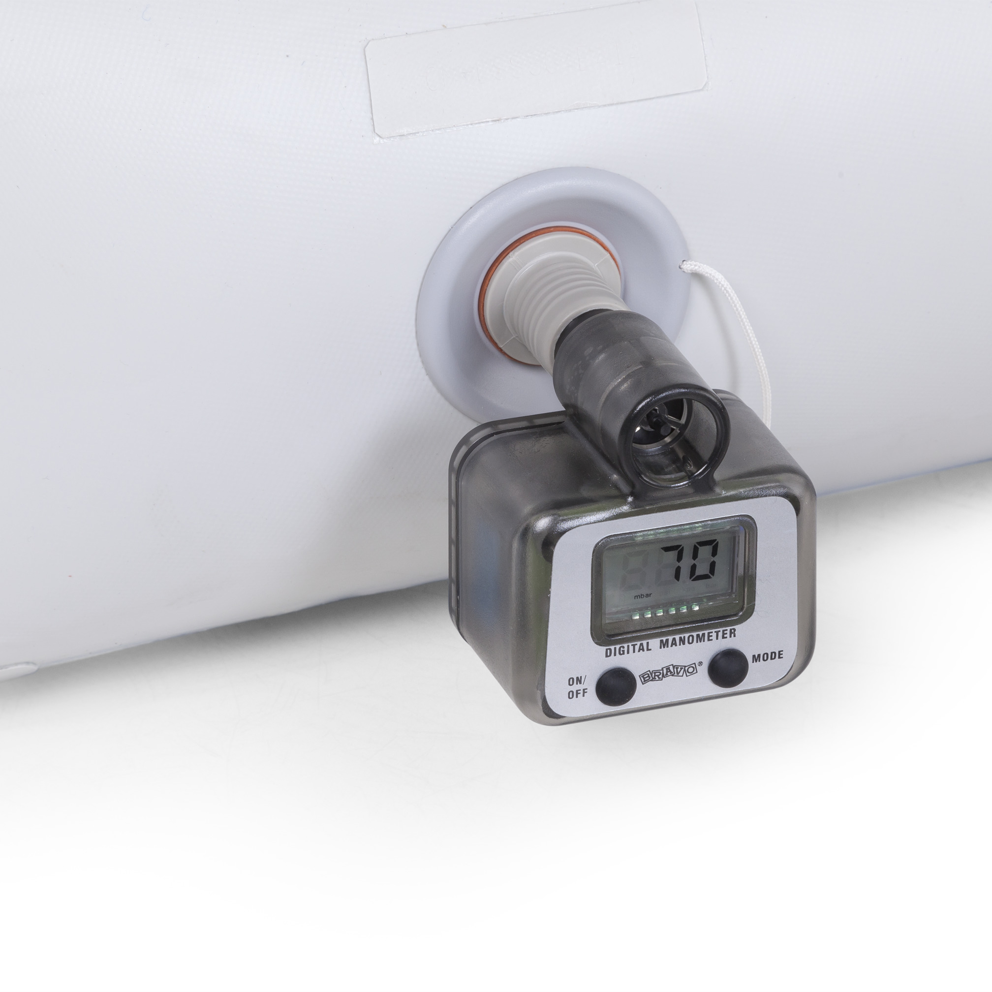 Digitale drukmeter voor Airtracks/Airmats