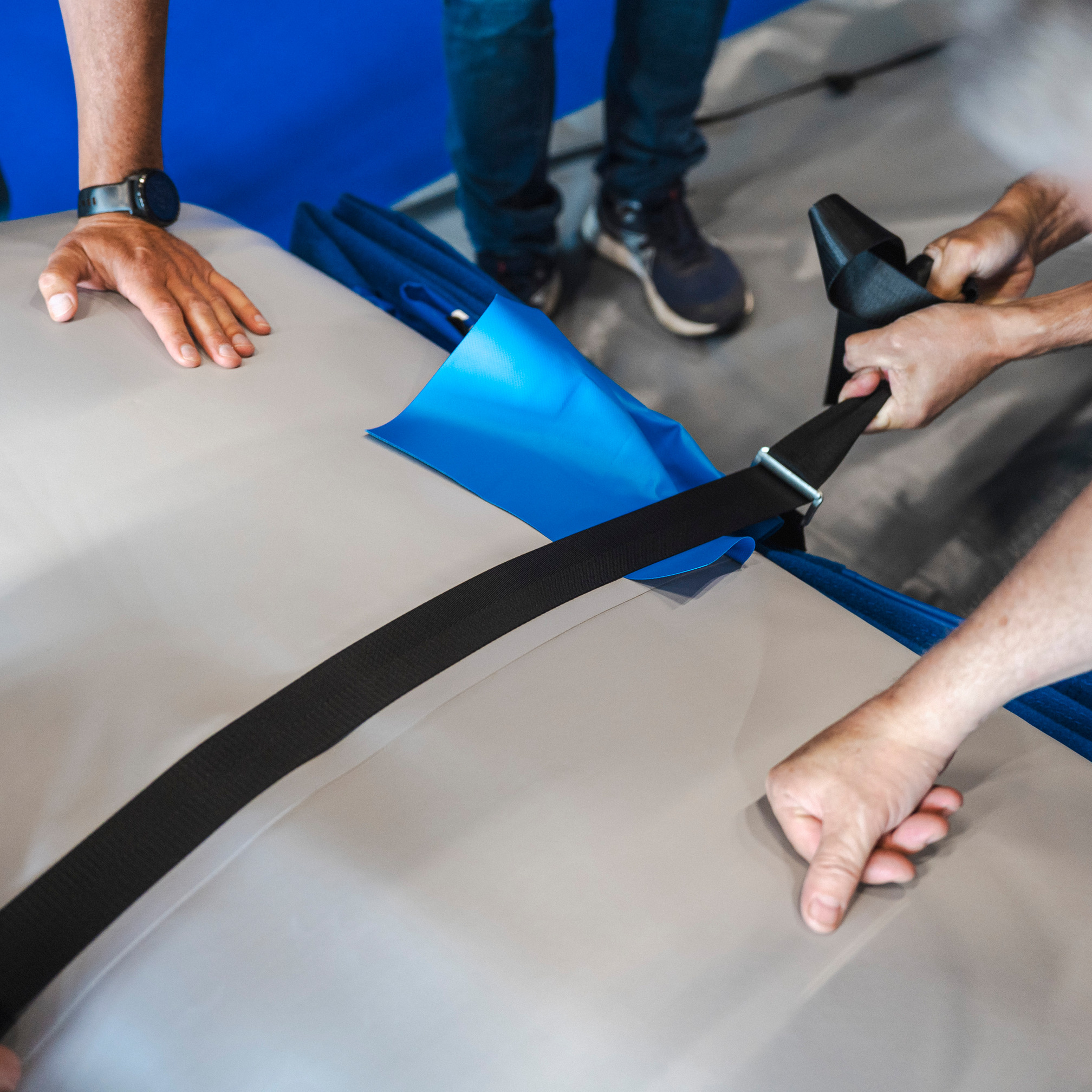 Airfloor, 14x14x0,2 m