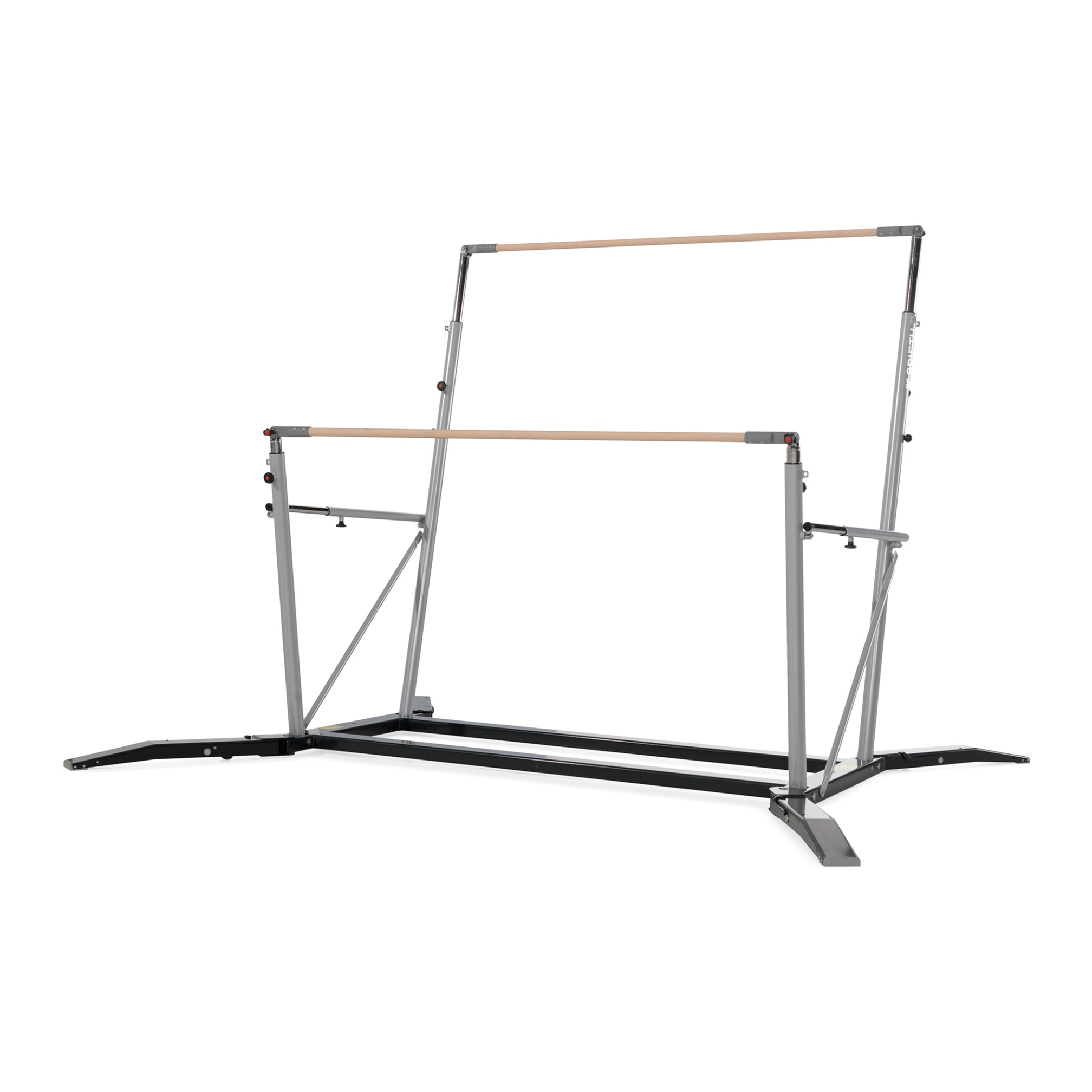 Training Uneven Bars 'Club' freestanding with 'Fiberflex Pro' rails
