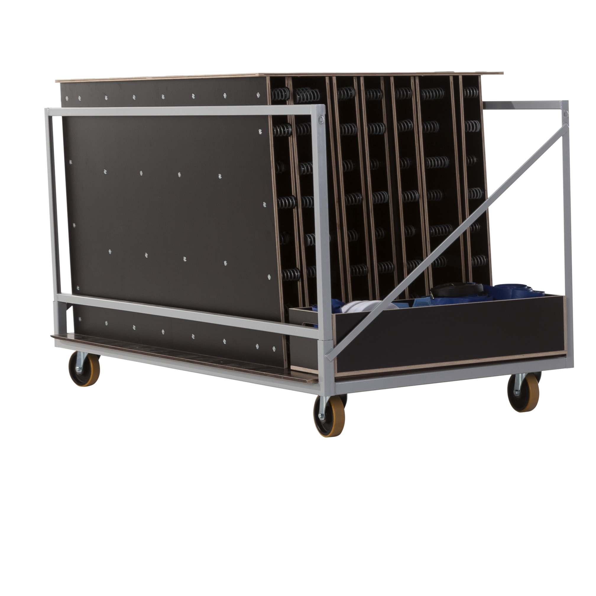 Transportwagen voor vloerelementen