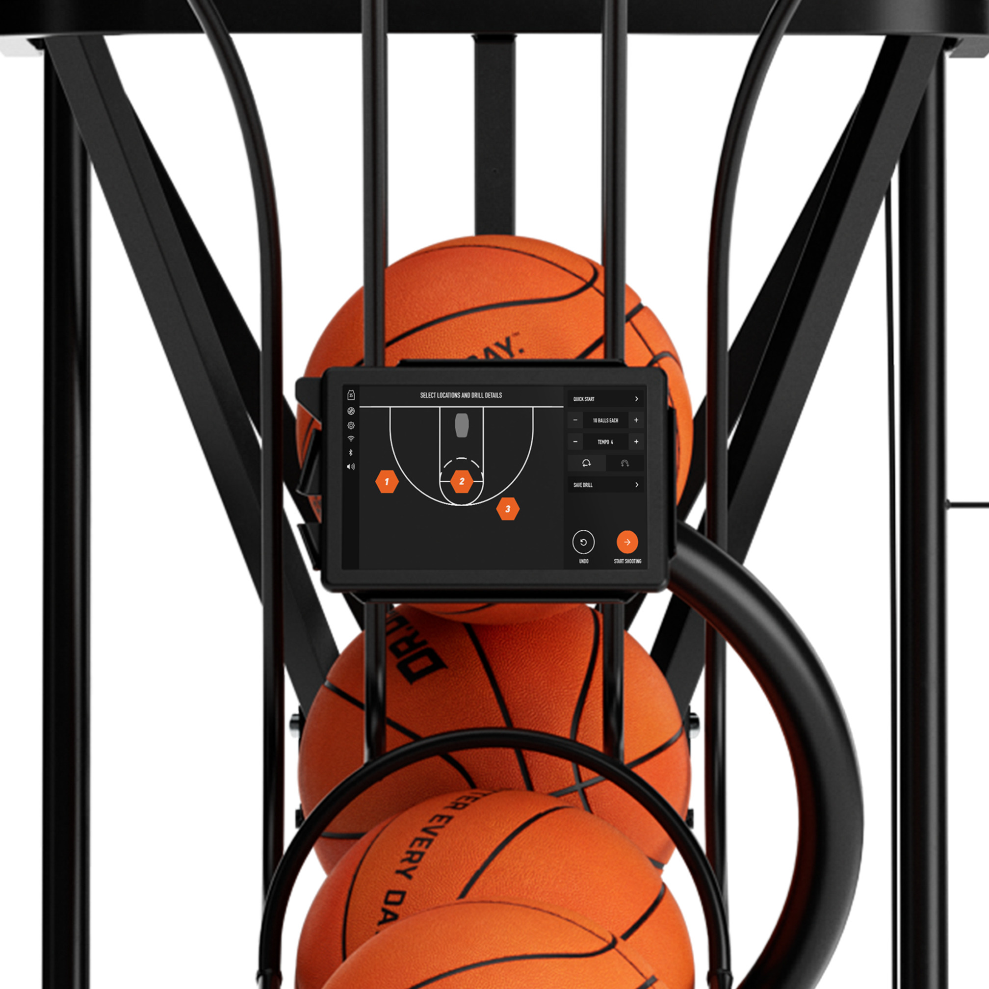 Dr.Dish Rebel+ Basketball Shooting Machine