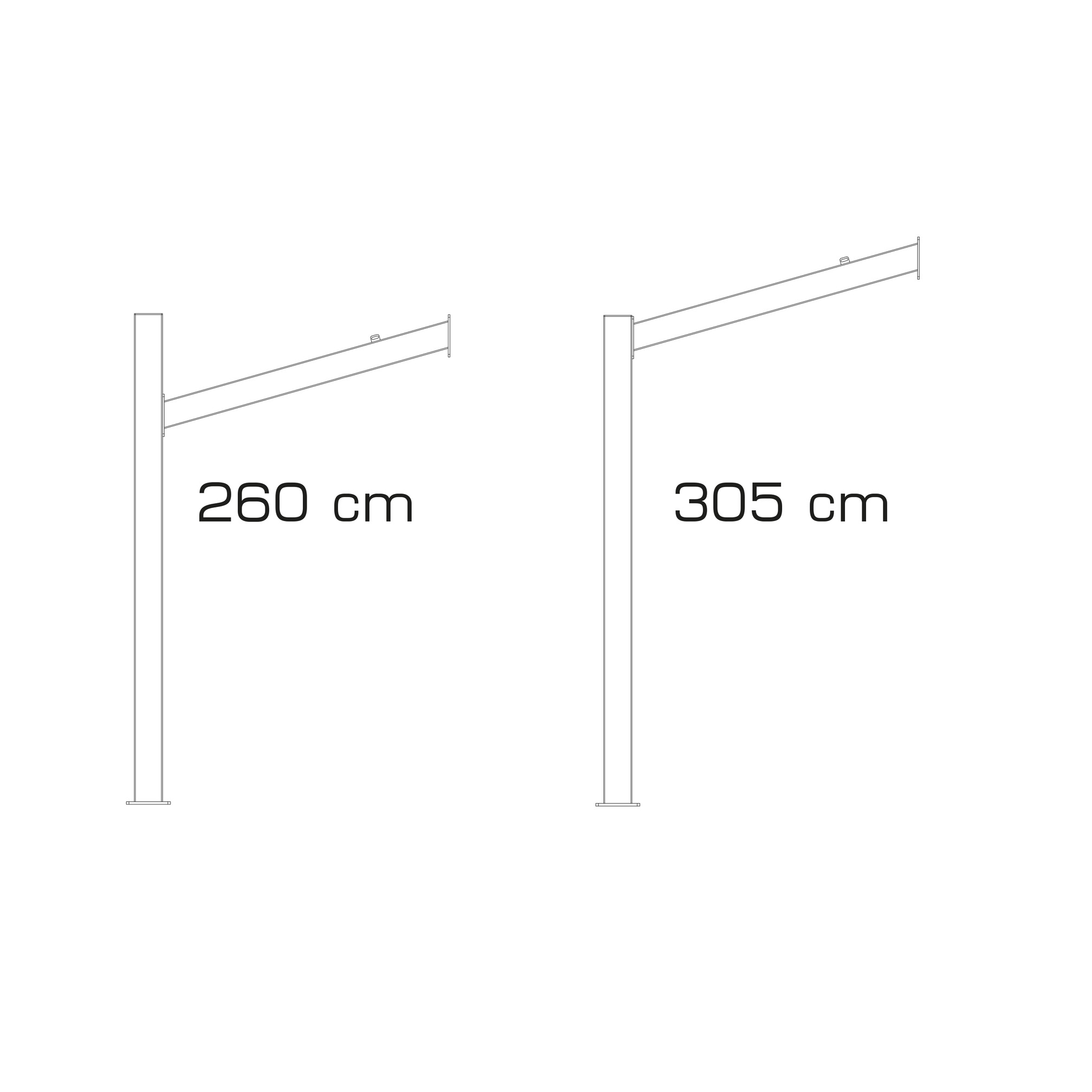 Outdoor Slammer – 165 cm Vooruitsteek