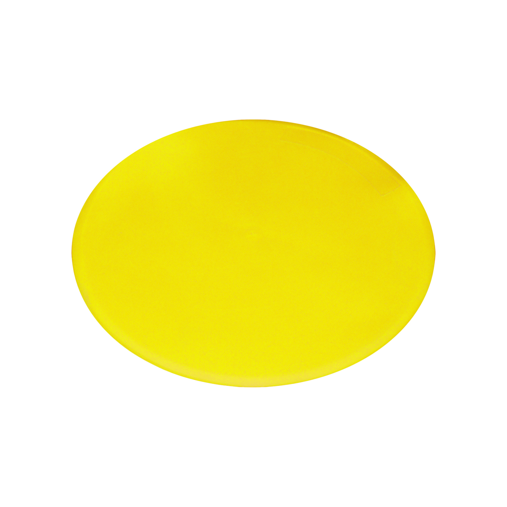Markeerschijf geel Ø 25 cm