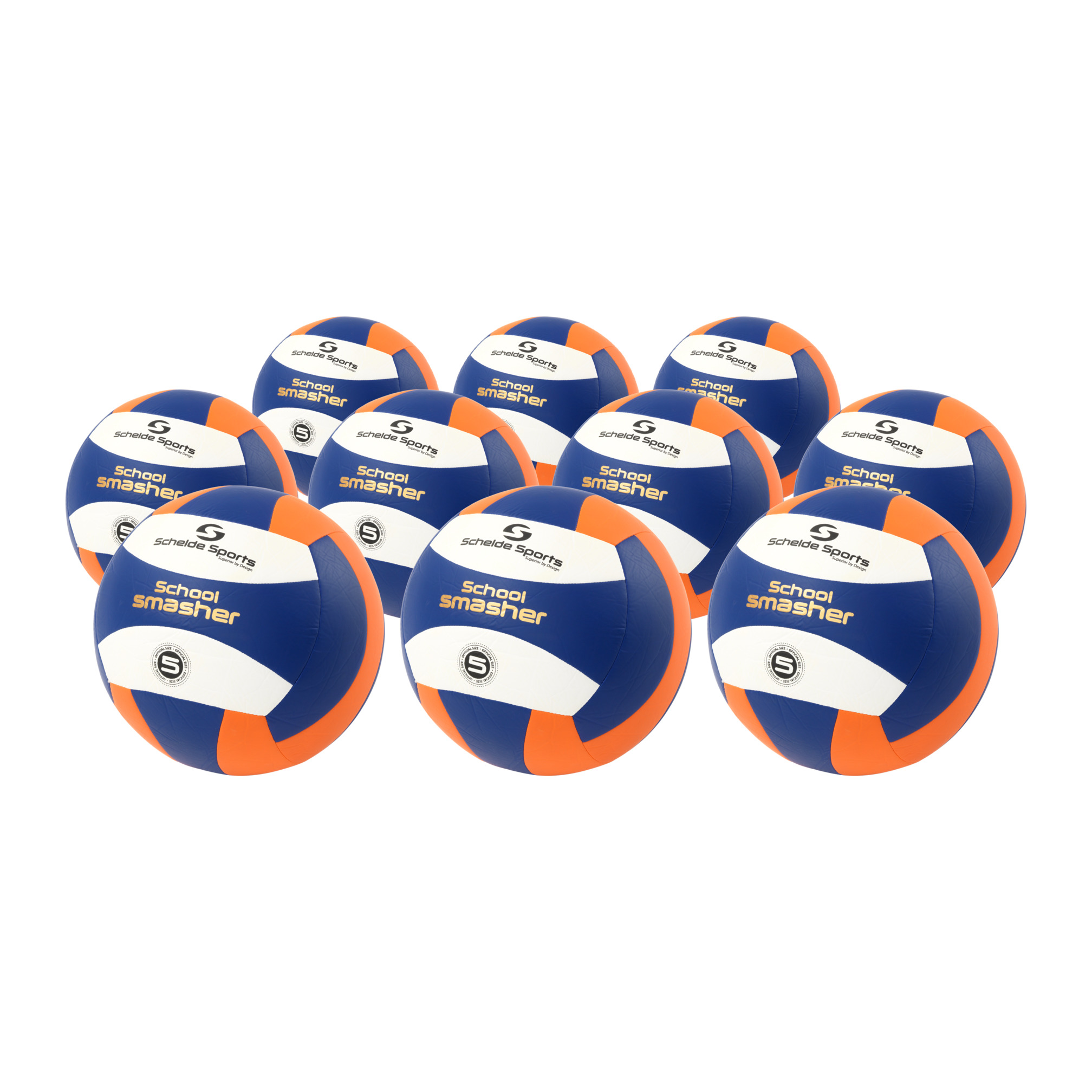 Schelde Sports Volleyball School Smasher, Vorteils-Set, große 5