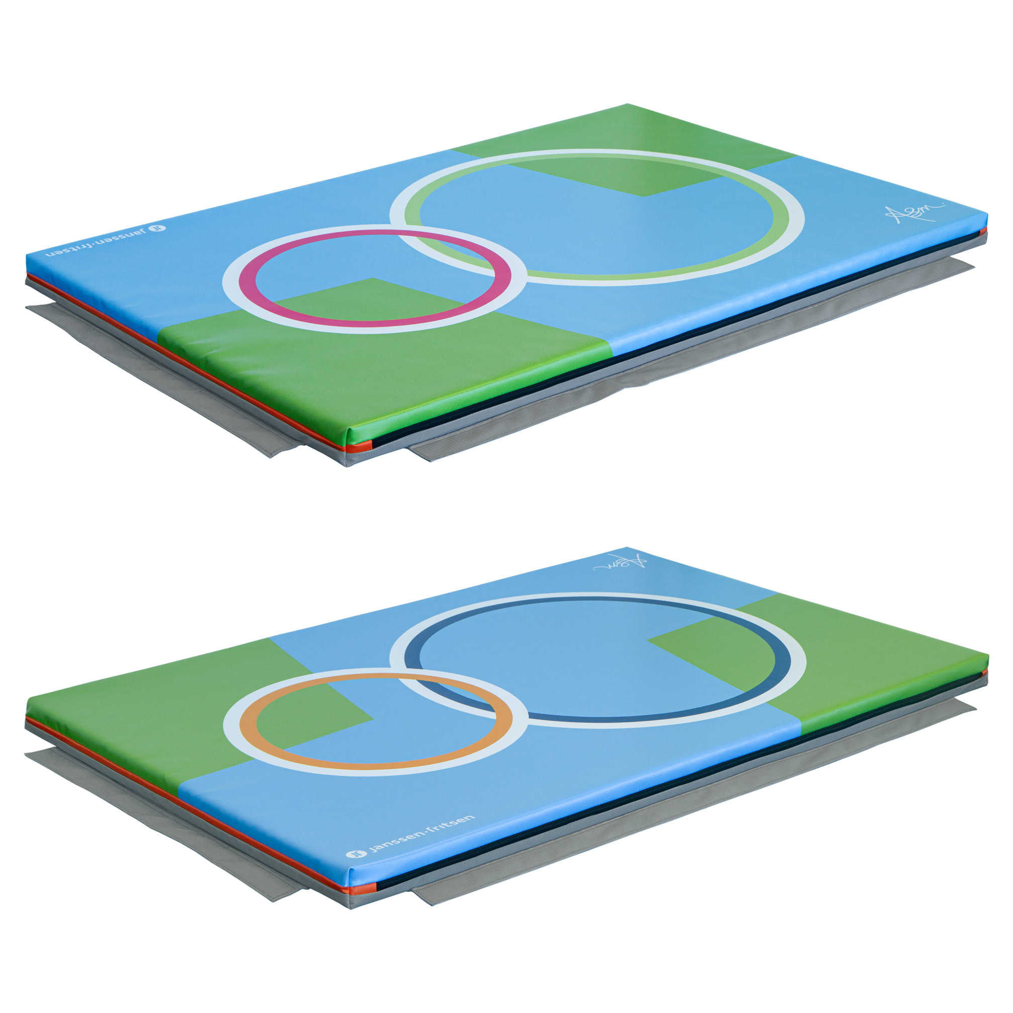 ASM Gymnastics Mat - Rings (Set of 2) ASM Gymnastics Mat - Rings (Set of 2)