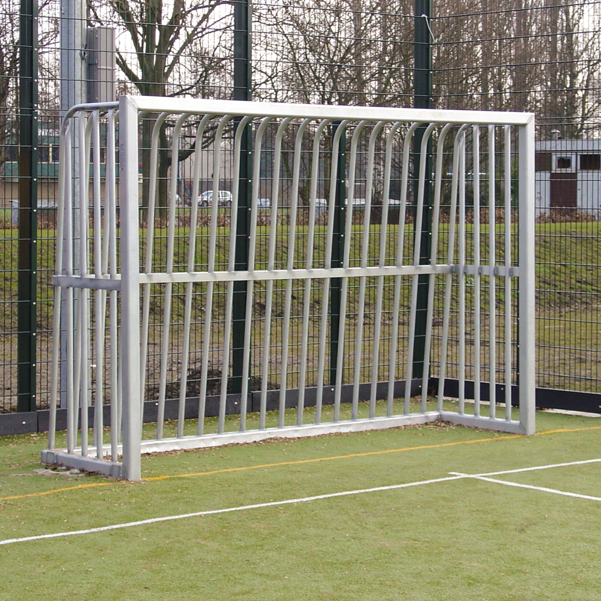 ERHARD® Sport Bolzplatz-tor, voll-verschweißt, 300x200 cm, NEN-EN 15312