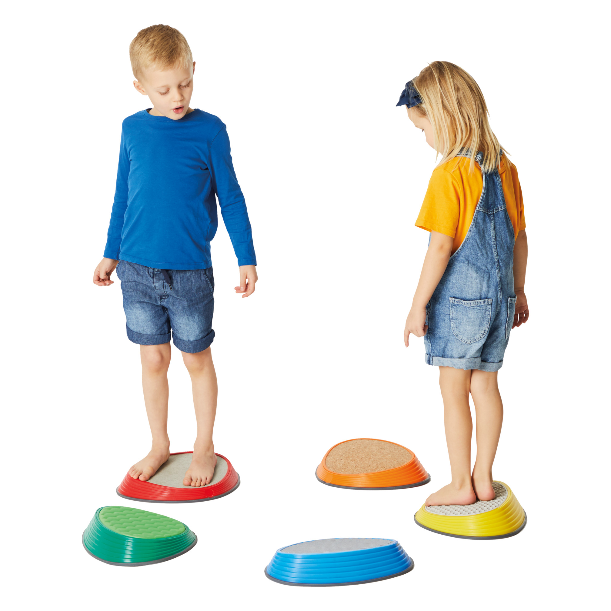 Tactile River Stones stapstenen