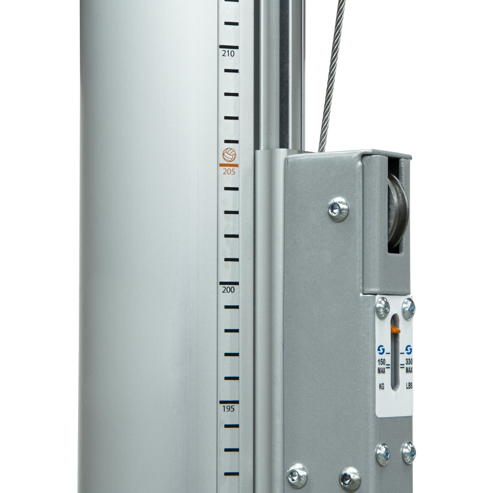 Telescopic TCS Competition Volleyball Set