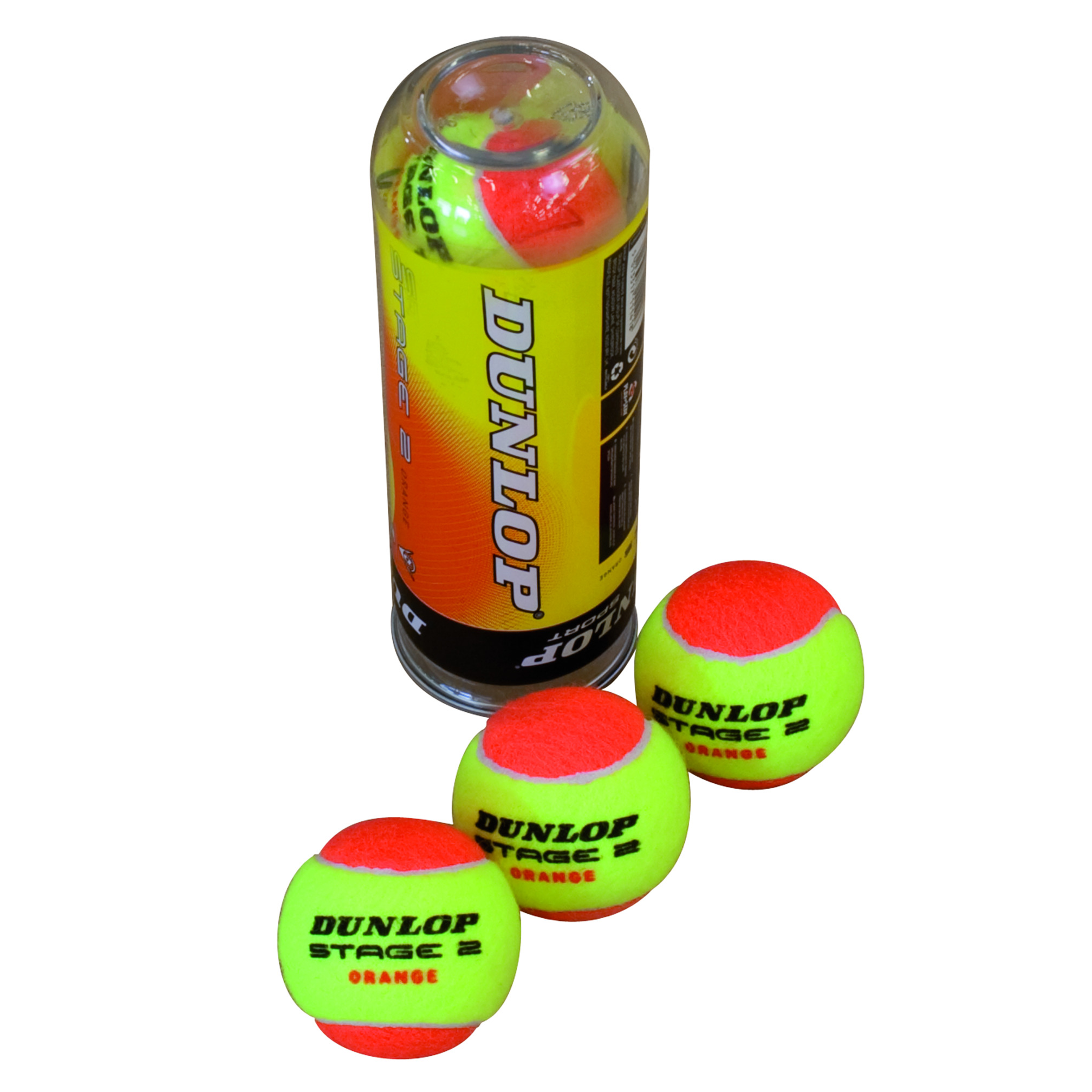 Dunlop training tennis ball, Stage 2