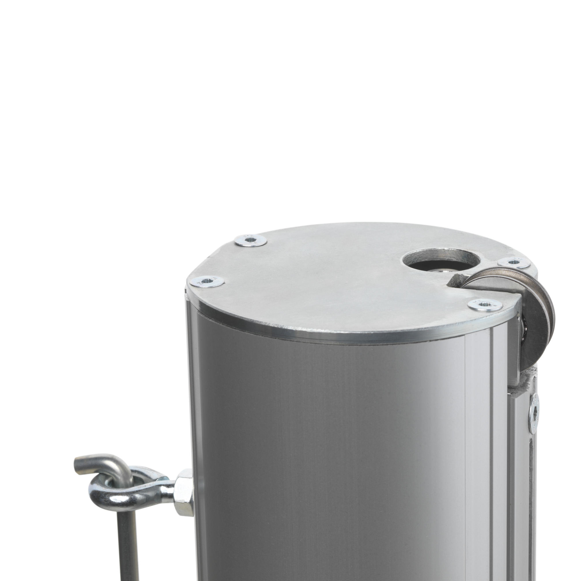 Tennis pole with tension system