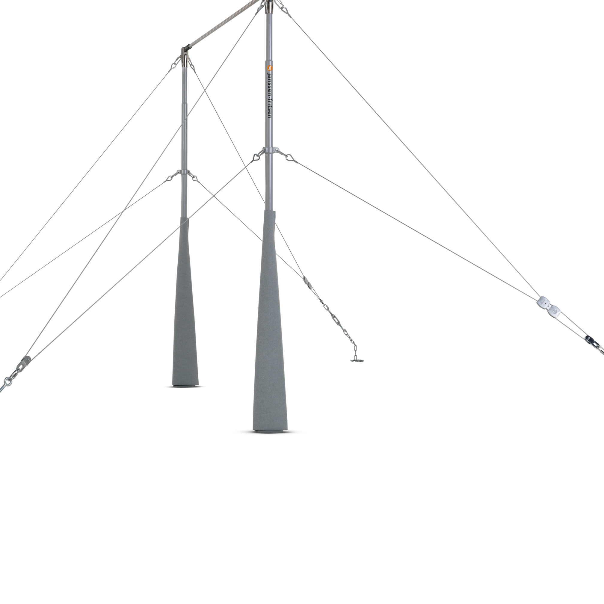 Competition safety padding for horizontal bar