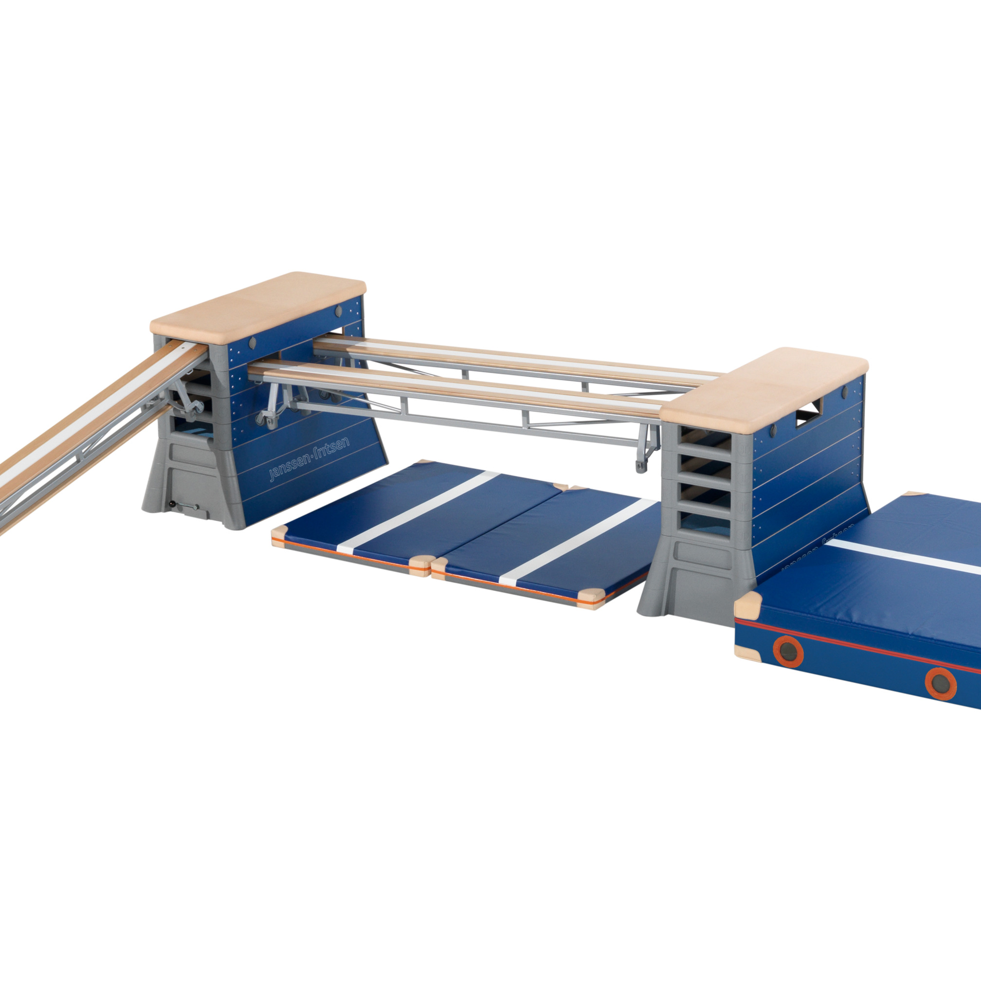 Vaulting Box® with lateral openings in intermediate section