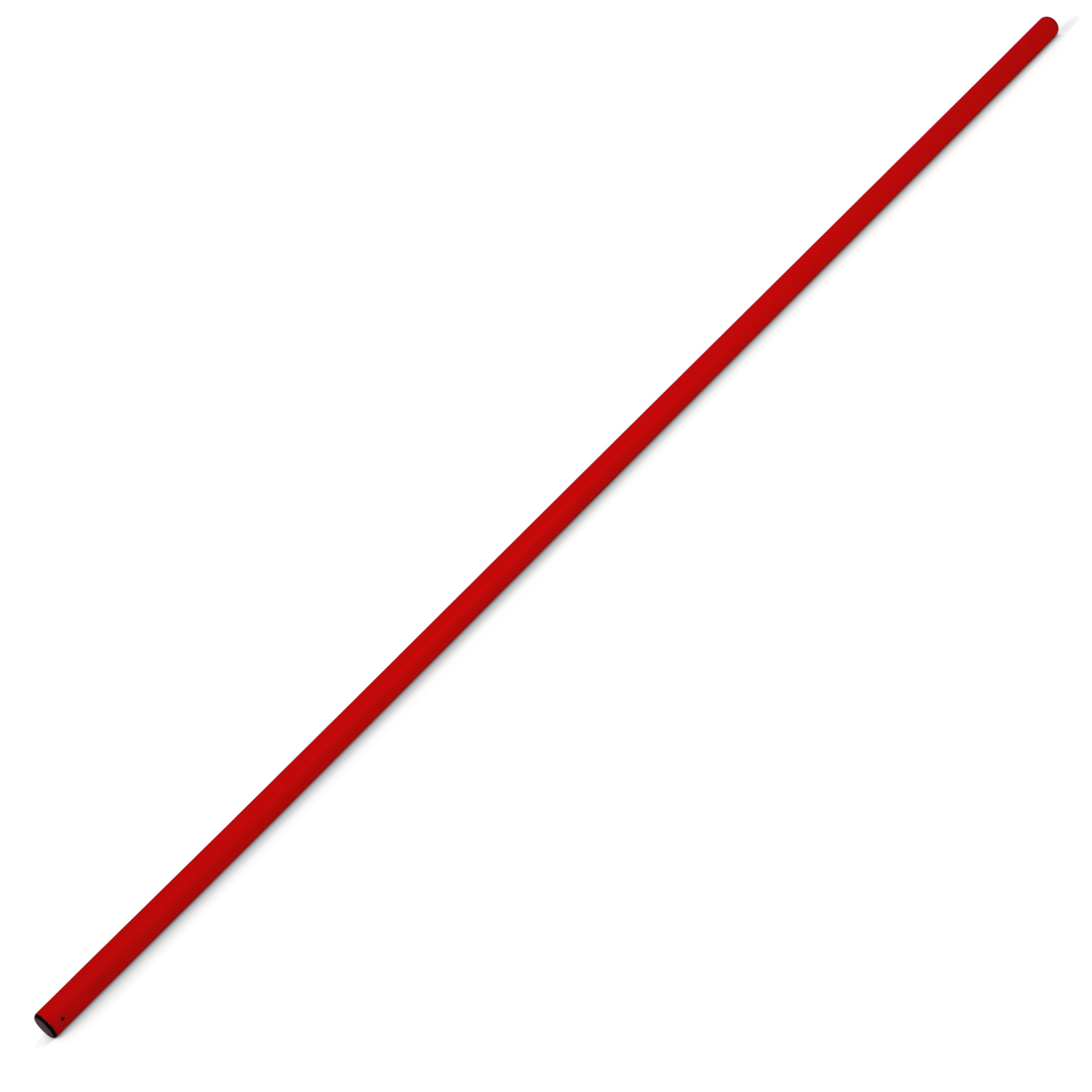 Stok combipaal versterkt, rood
