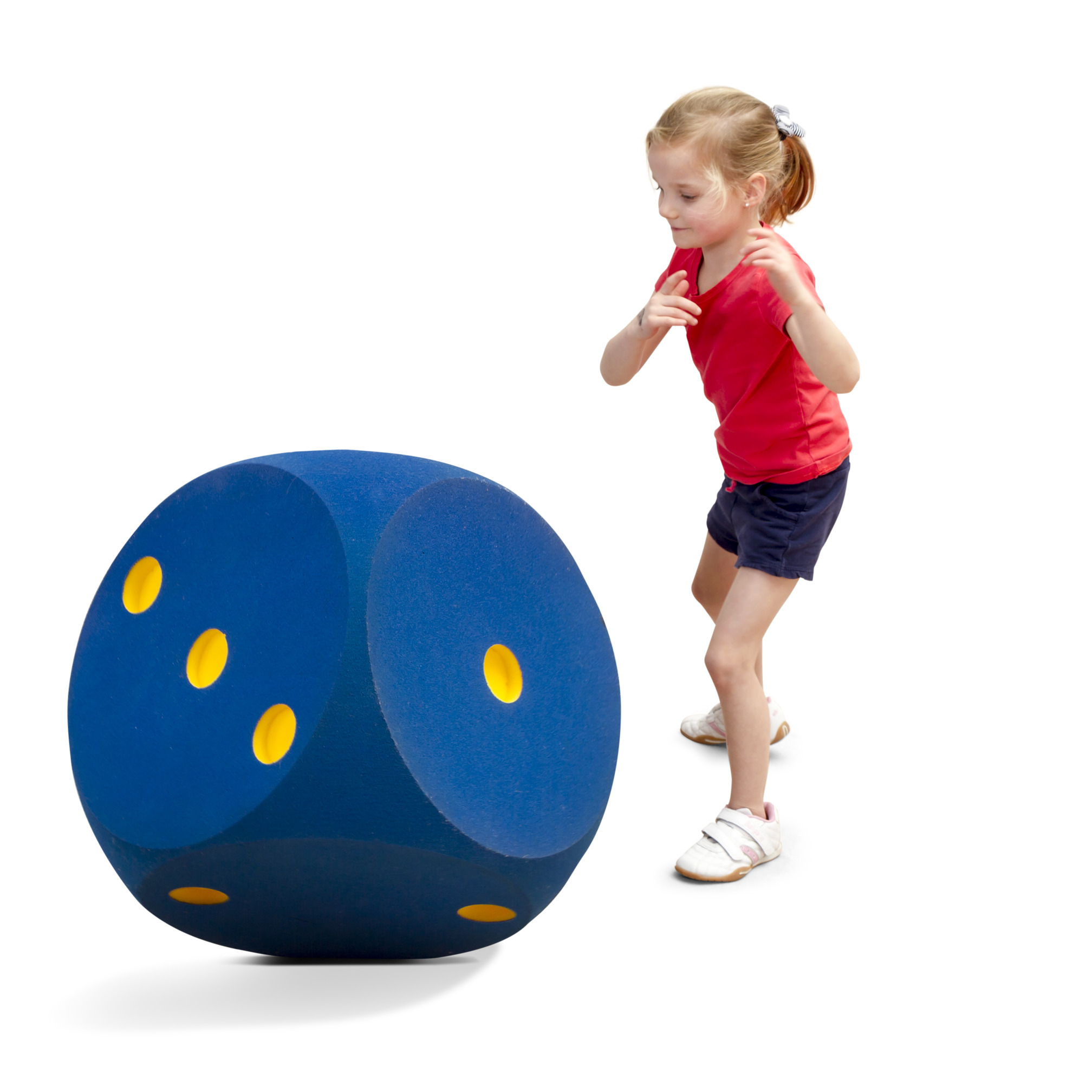 Dobbelsteen foam, 16 cm
