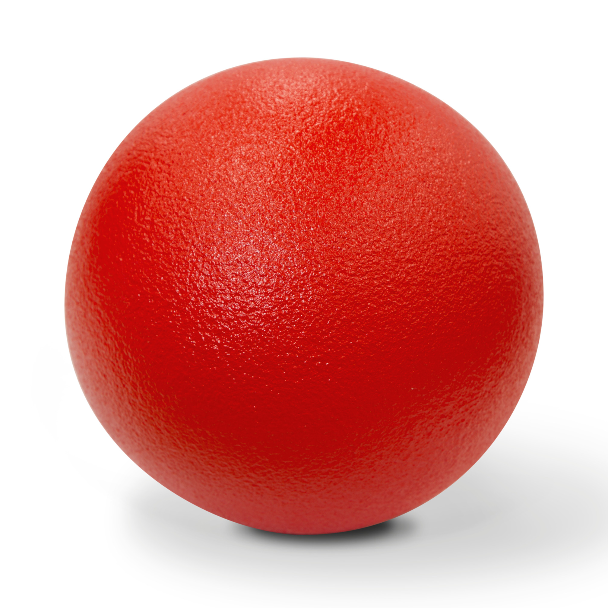 Zachte Foambal met Huid - 21 cm - Rood