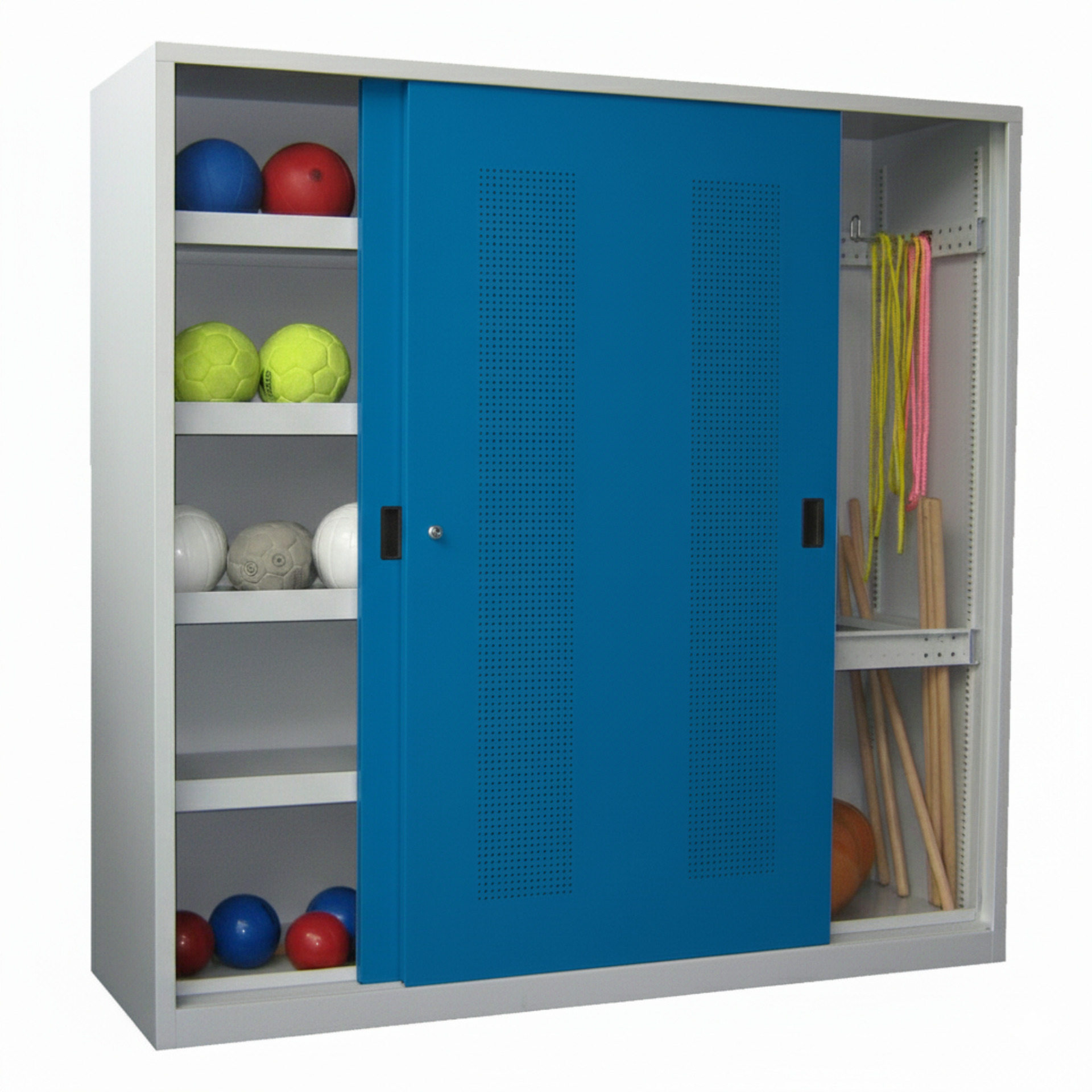 Kast type 5 met volle schuifdeuren