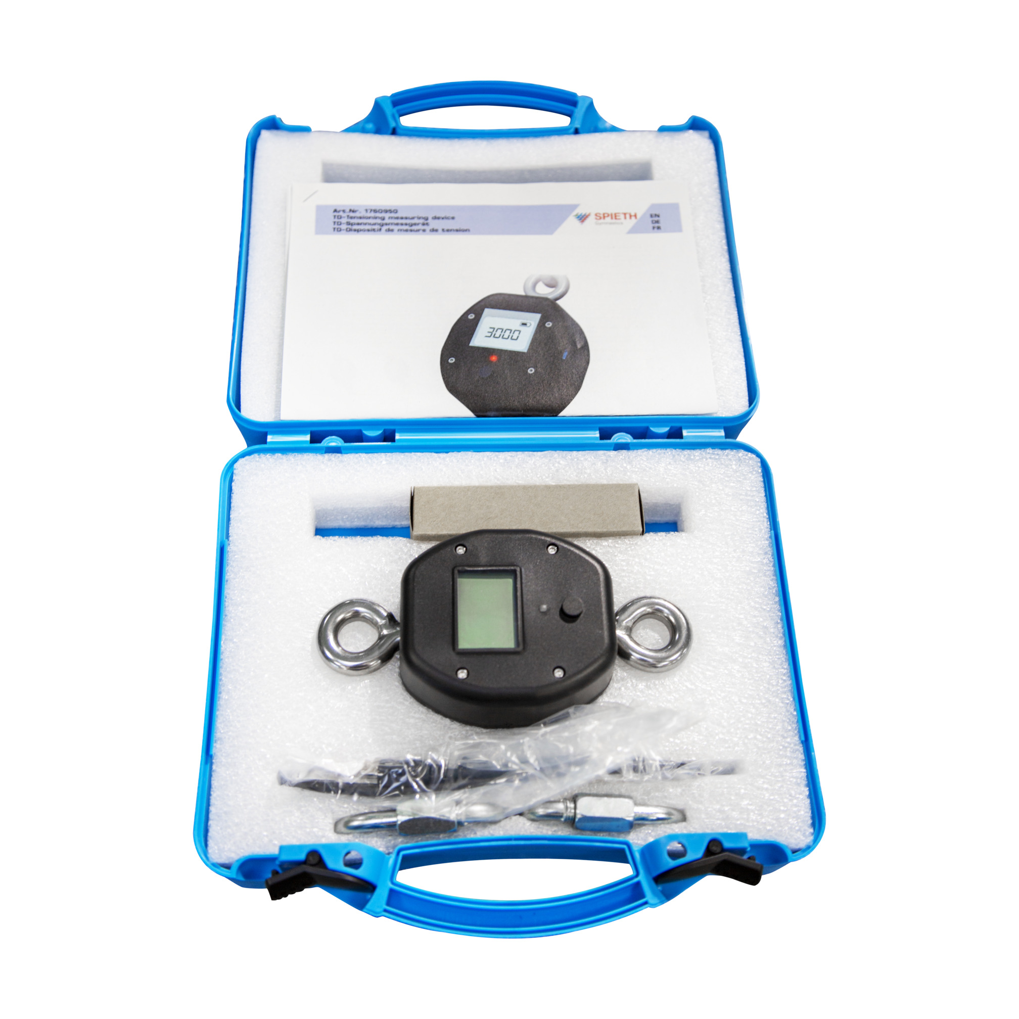 TCS – Tension Control Sensor/Spankrachtmeter 