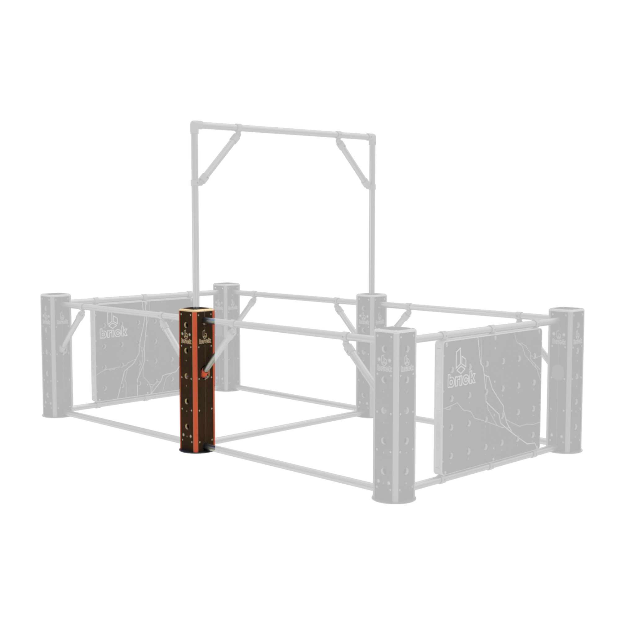 Brick Wood Pillar 180