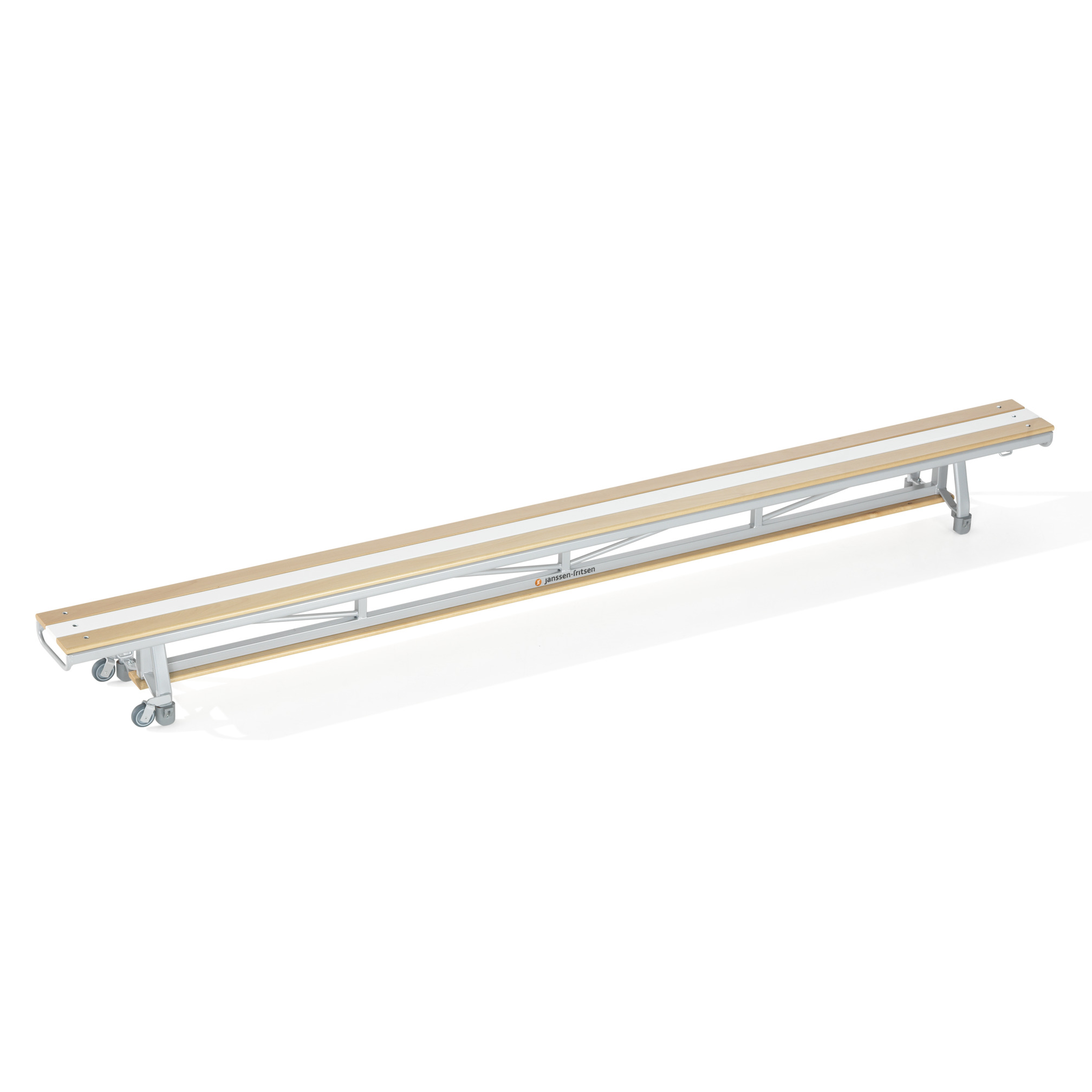 Gym bench, 360 cm - with 10 cm balancing slat - Janssen-Fritsen